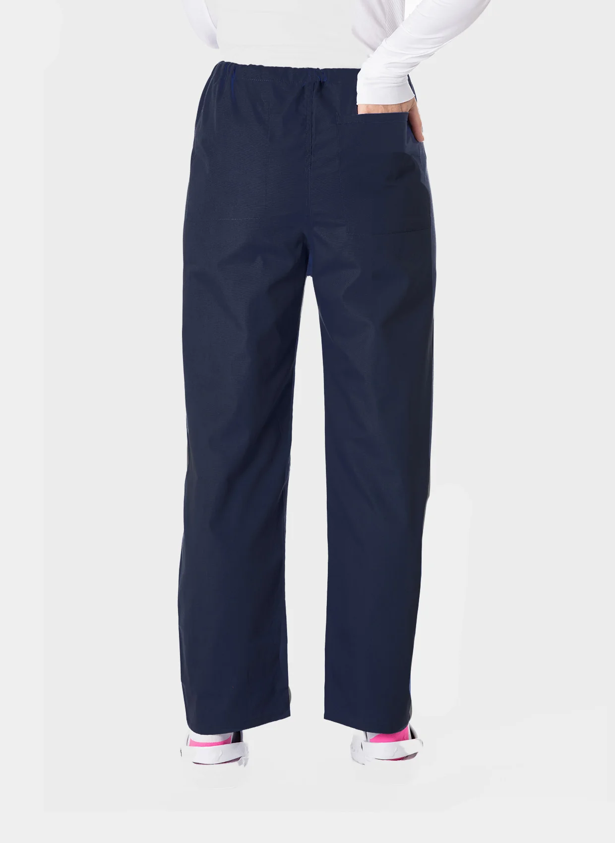 Unisex Budget Scrubs Set - Navy - Image 5