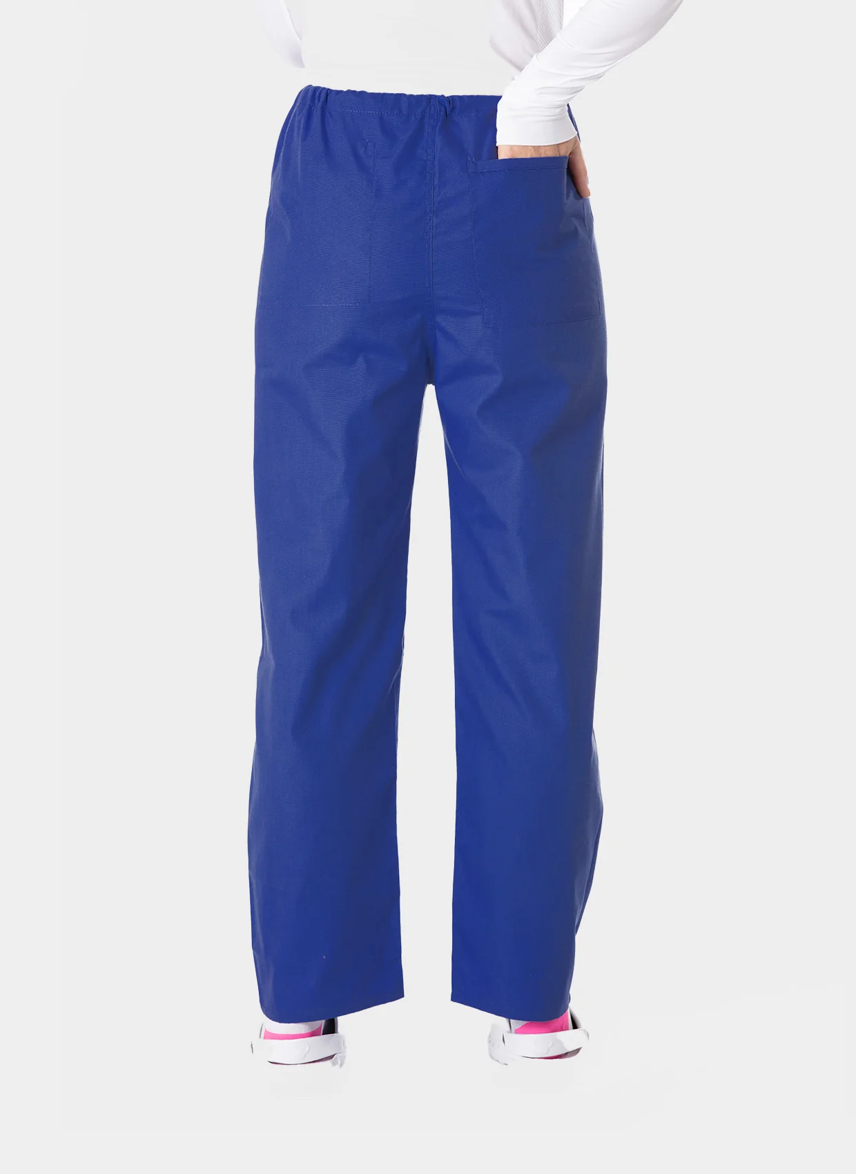 Unisex Budget Scrubs Set - Royal - Image 5