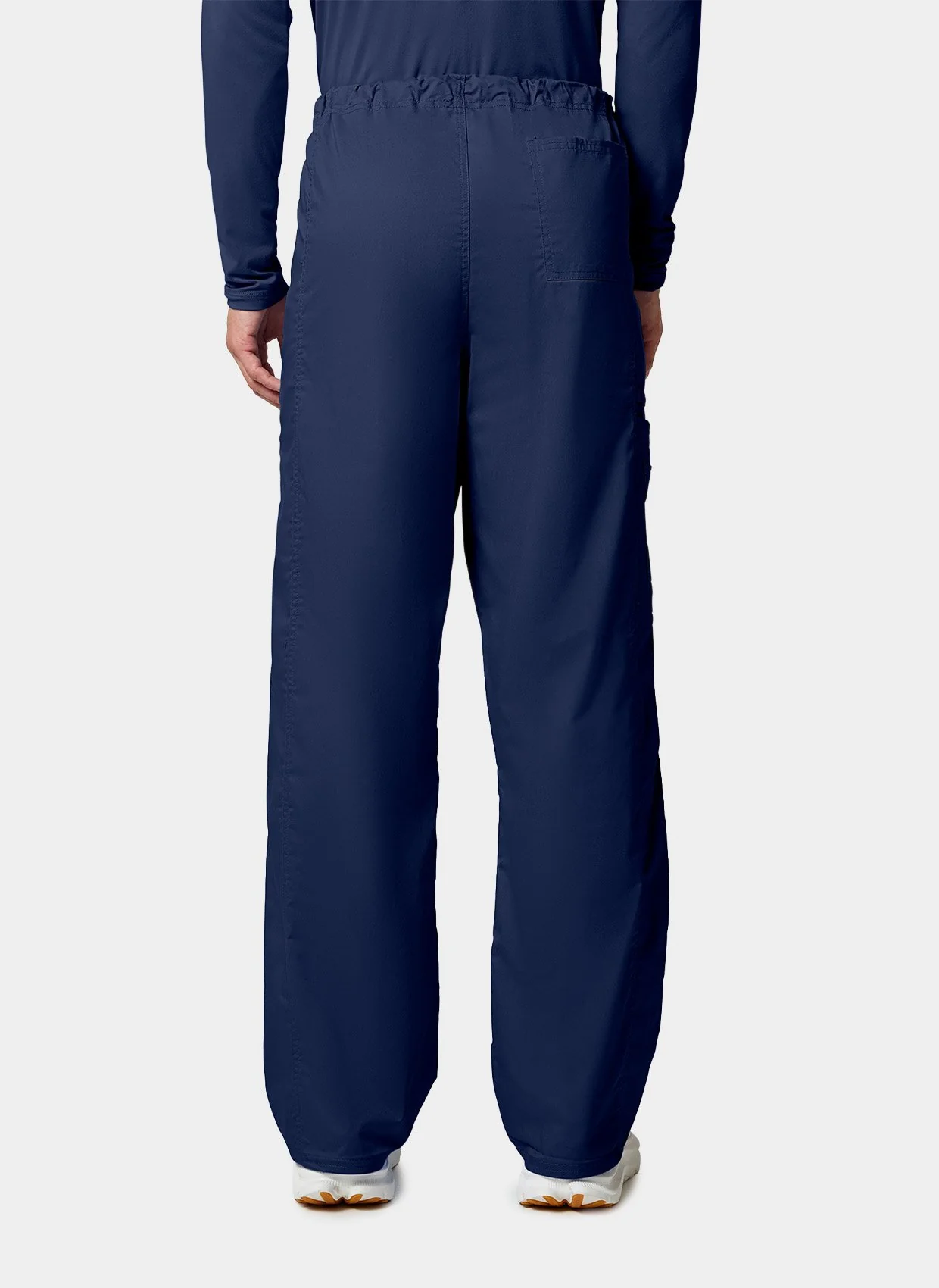 Cherokee Core Stretch Unisex Drawstring Cargo Scrub Trousers WWE4043 - Navy - Image 3