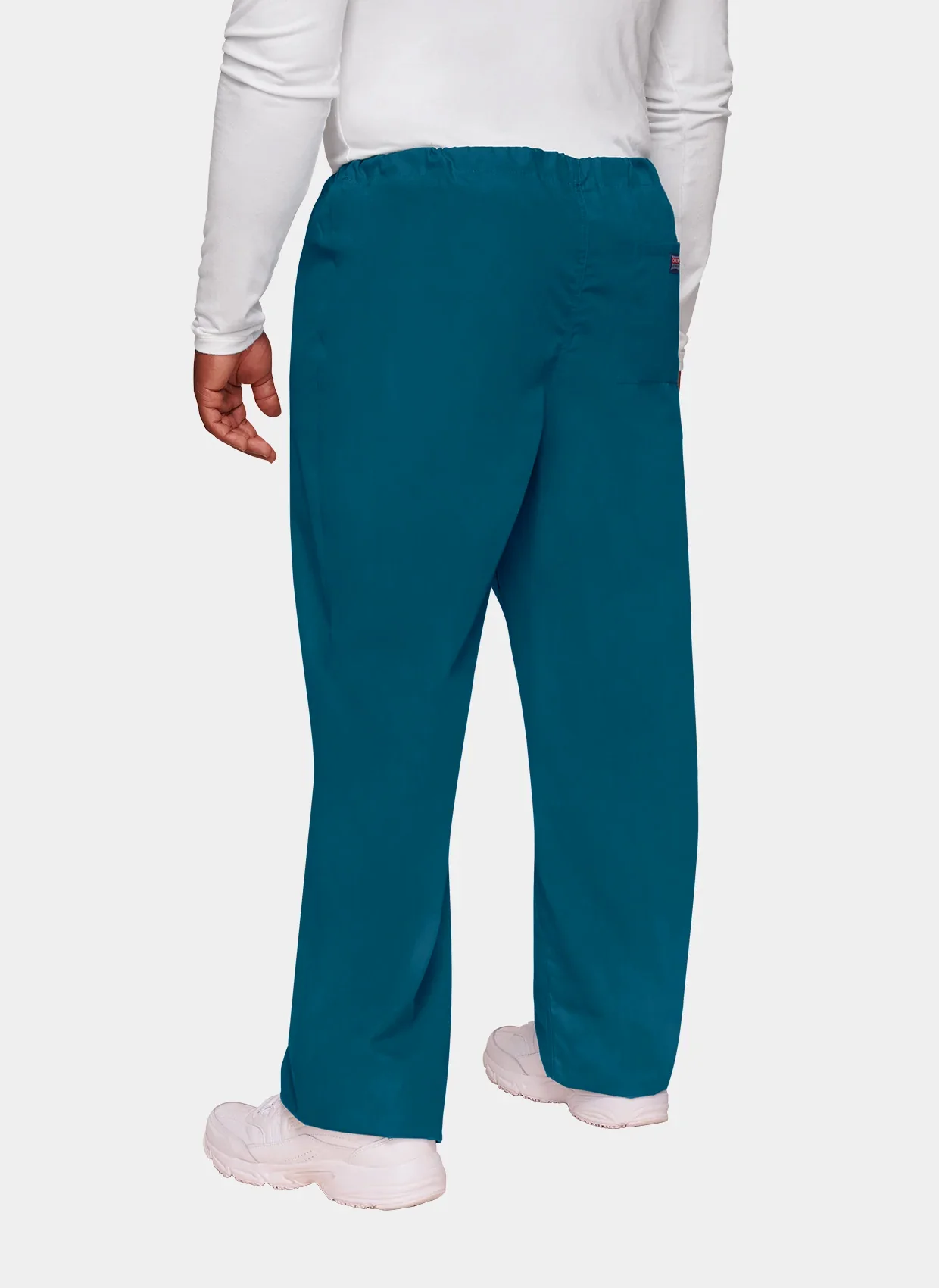 Cherokee Unisex Drawstring Scrub Trousers - Caribbean - Image 2