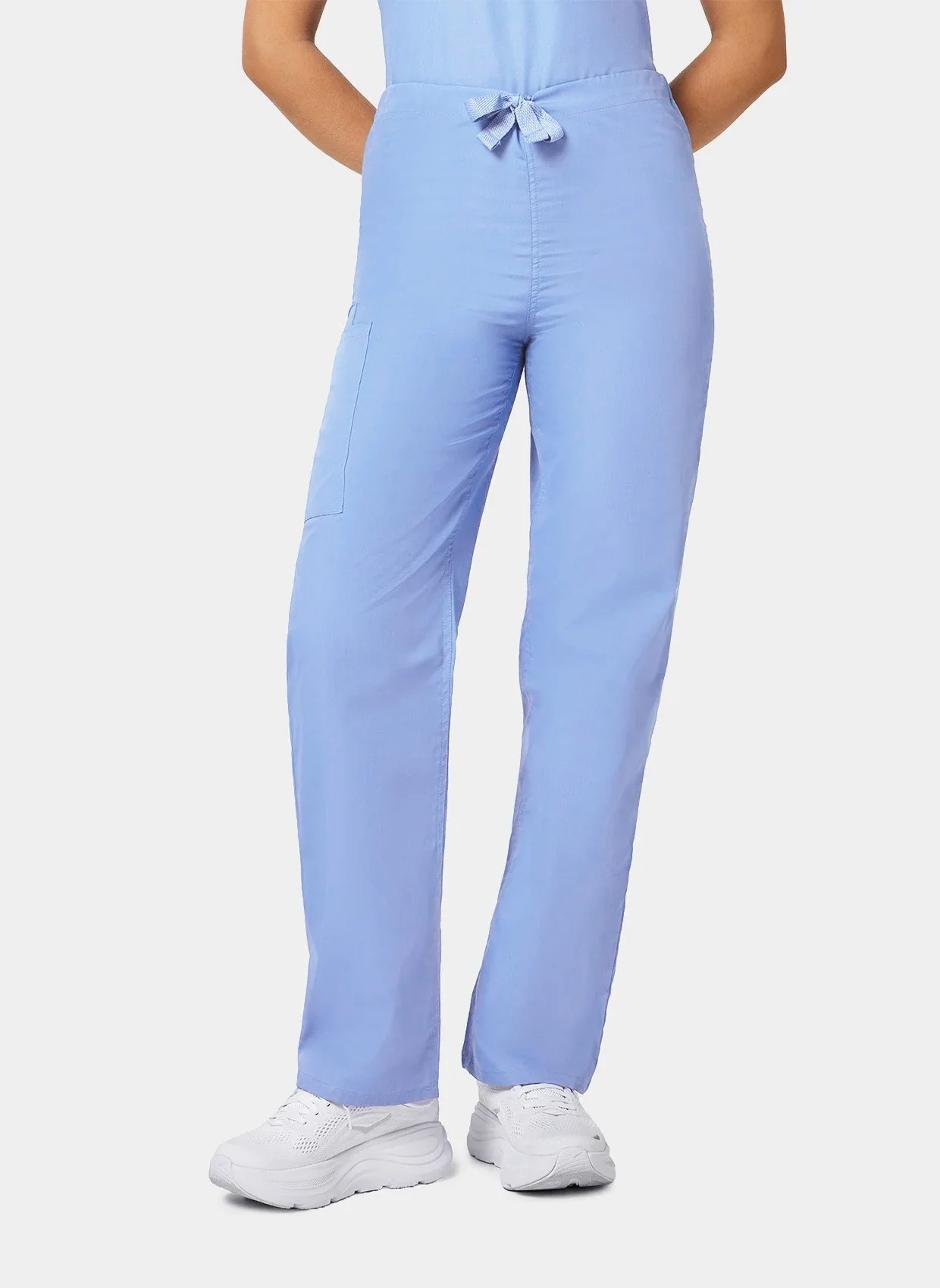 Cherokee Unisex Drawstring Scrub Trousers - Ceil - Image 6