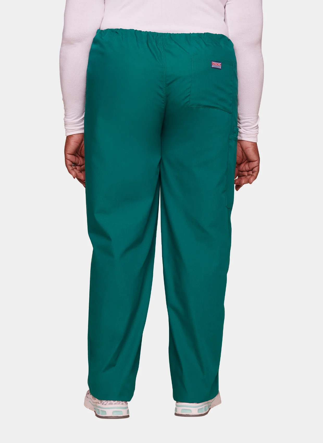 Cherokee Unisex Drawstring Scrub Trousers - Hunter - Image 2