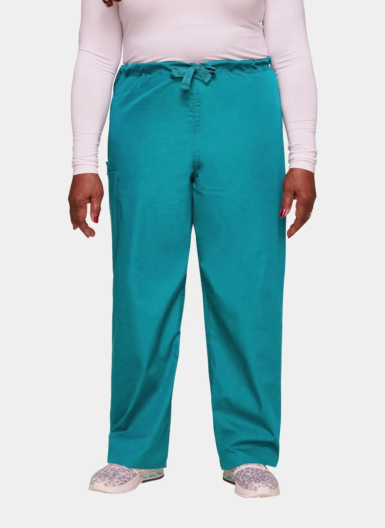 Cherokee Unisex Drawstring Scrub Trousers - Teal