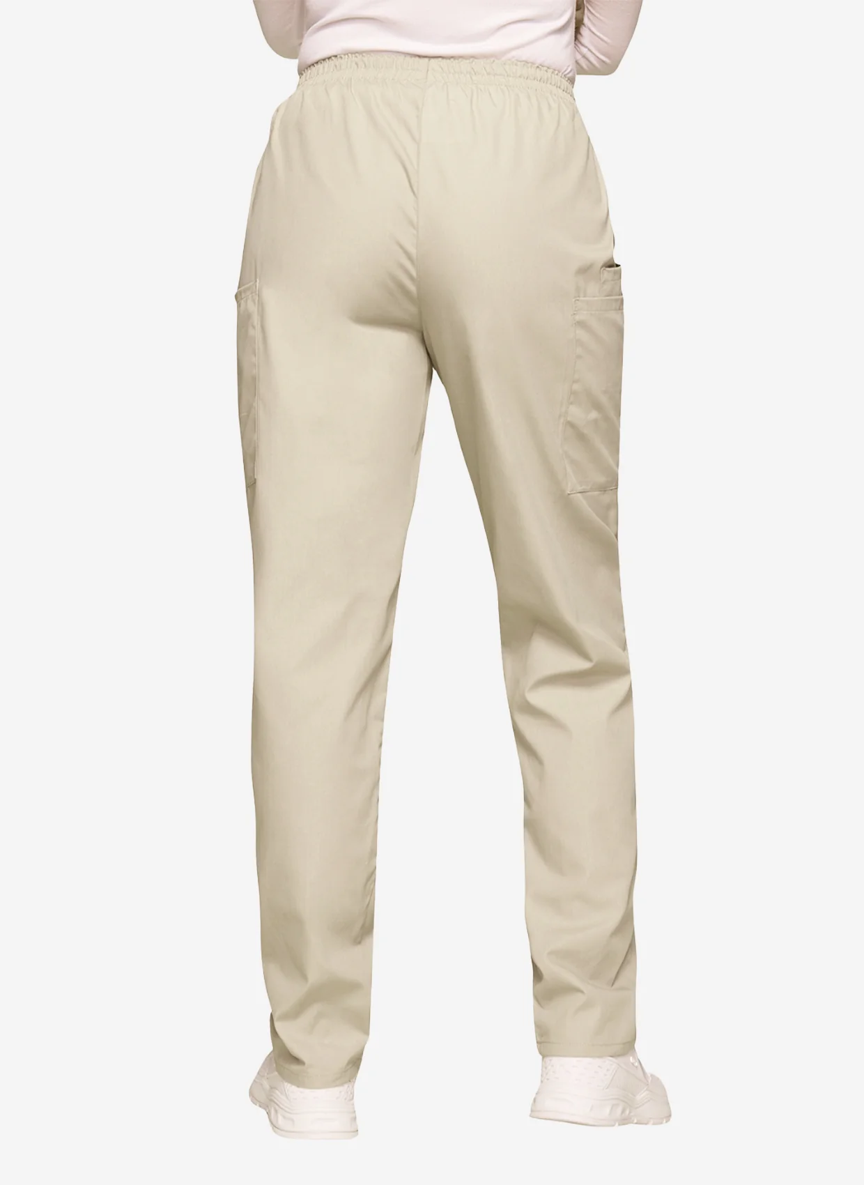 Cherokee Unisex Elasticated Scrub Trousers - Khaki - Image 3