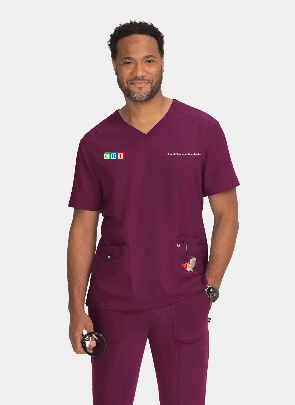 CHI CNM 2 - Koi Next Gen Free To Be Scrub Top - Image 4