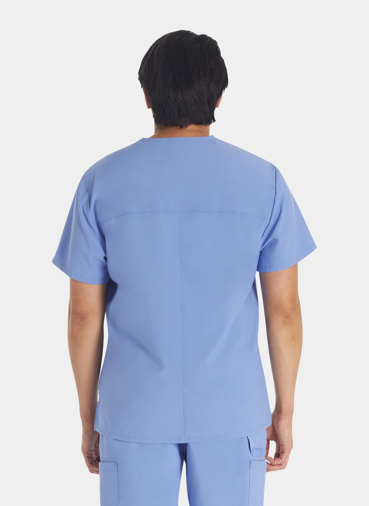 Dickies EDS Essentials Men's V-Neck Scrub Top DKE645 - Ceil - Image 2