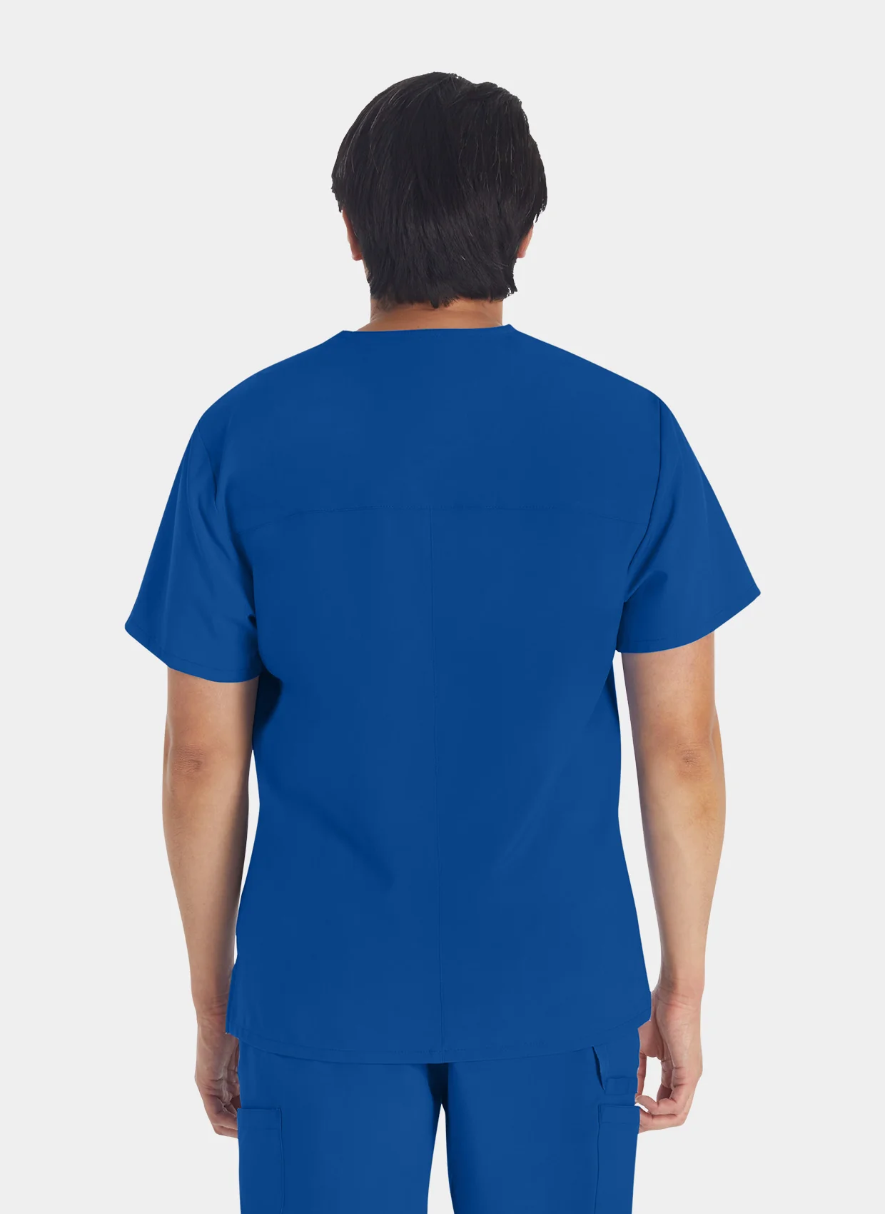 Dickies EDS Essentials Men's V-Neck Scrub Top DKE645 - Galaxy - Image 2
