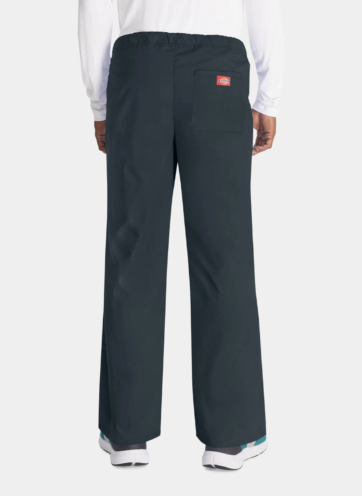 Unisex Dickies EDS Signature Drawstring Scrub Trousers DKE83006 - Pewter - Image 2