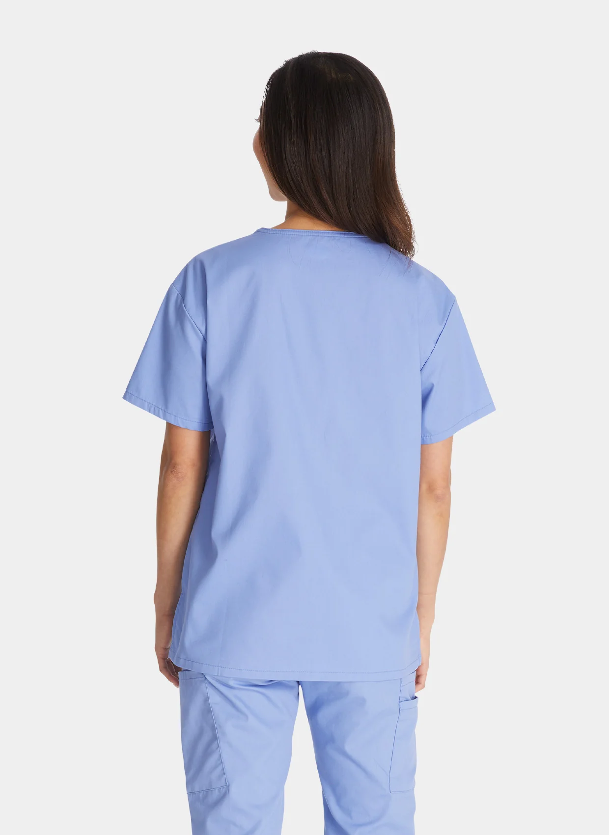Dickies EDS Signature V-Neck Scrub Top DKE86706 - Ceil - Image 2