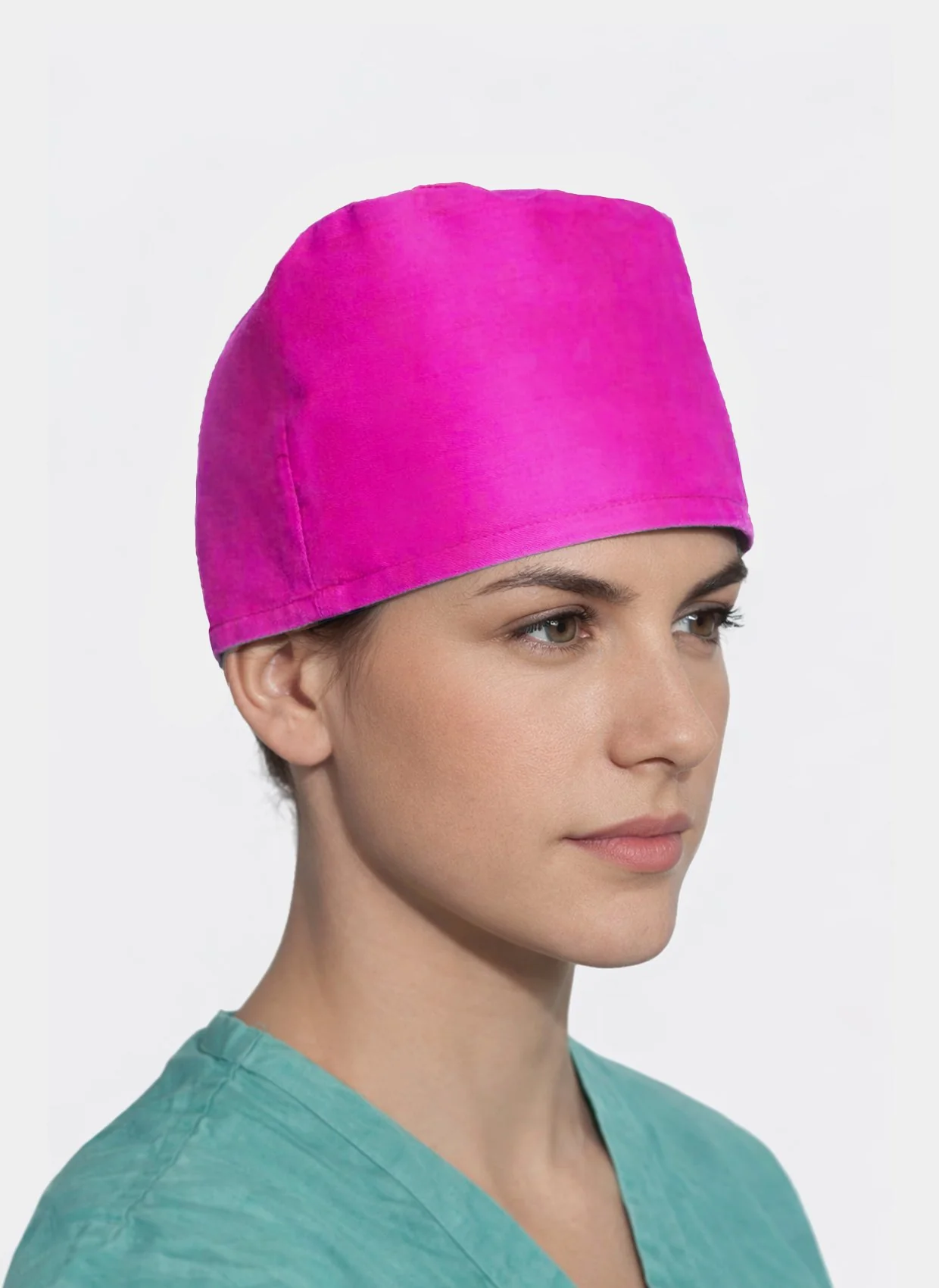 HappyFIT Cotton Scrub Hat Hot Pink