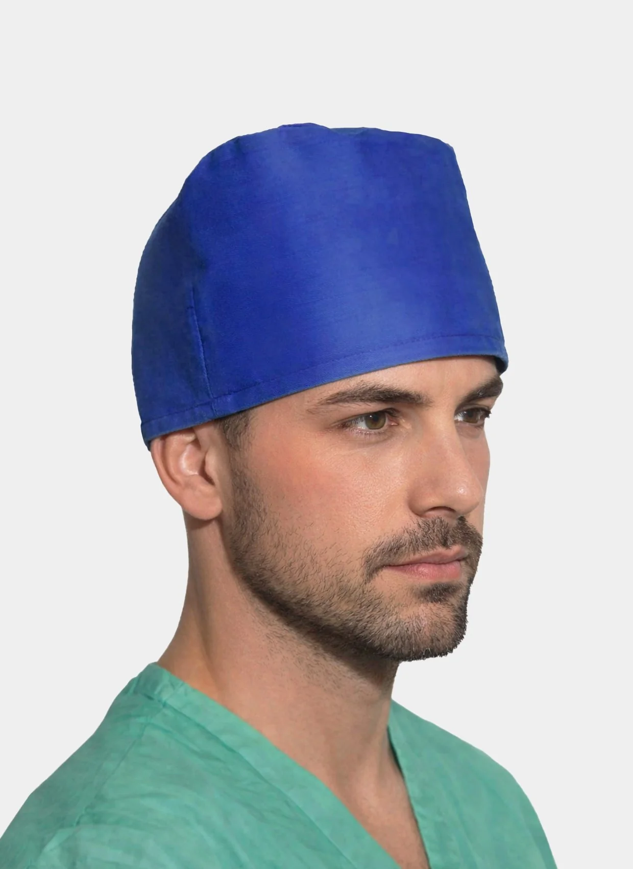 HappyFIT Cotton Scrub Hat Regal Blue (Galaxy) - Image 2