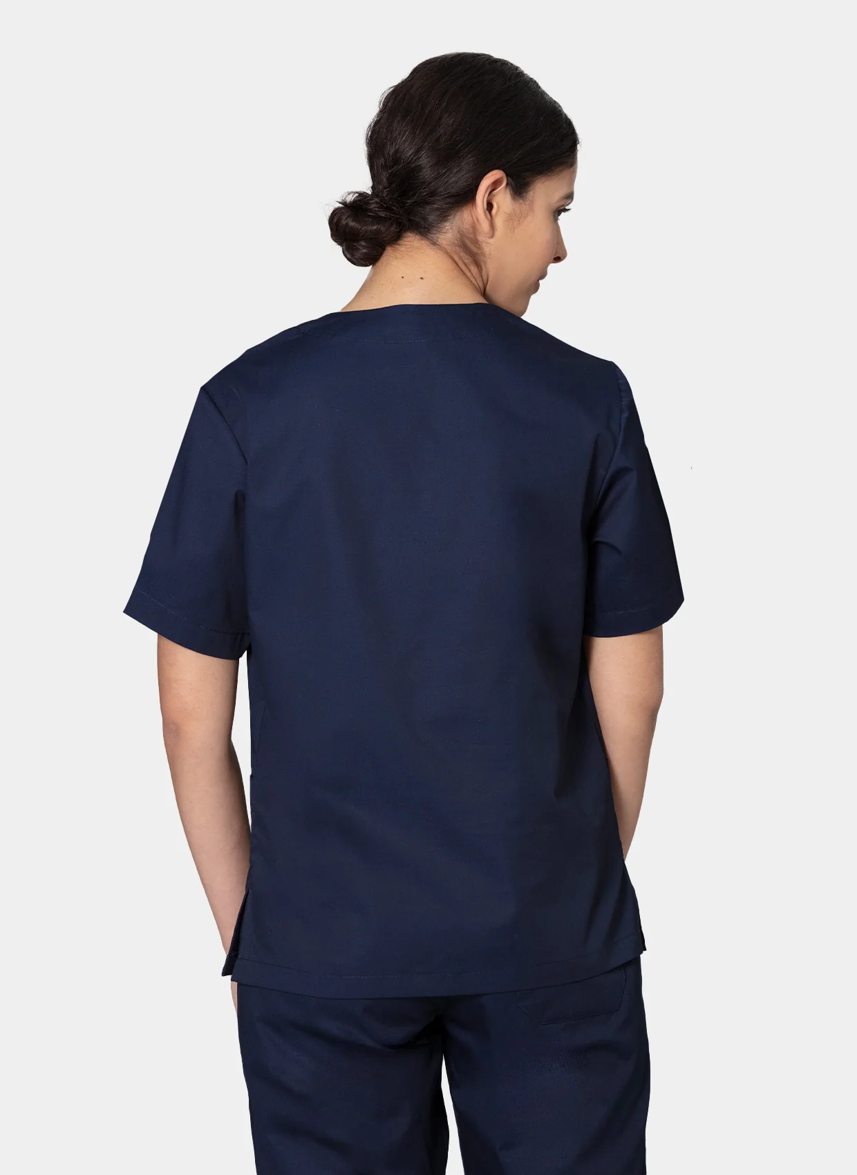 HappyFIT Unisex Scrub Set - Navy - Image 3