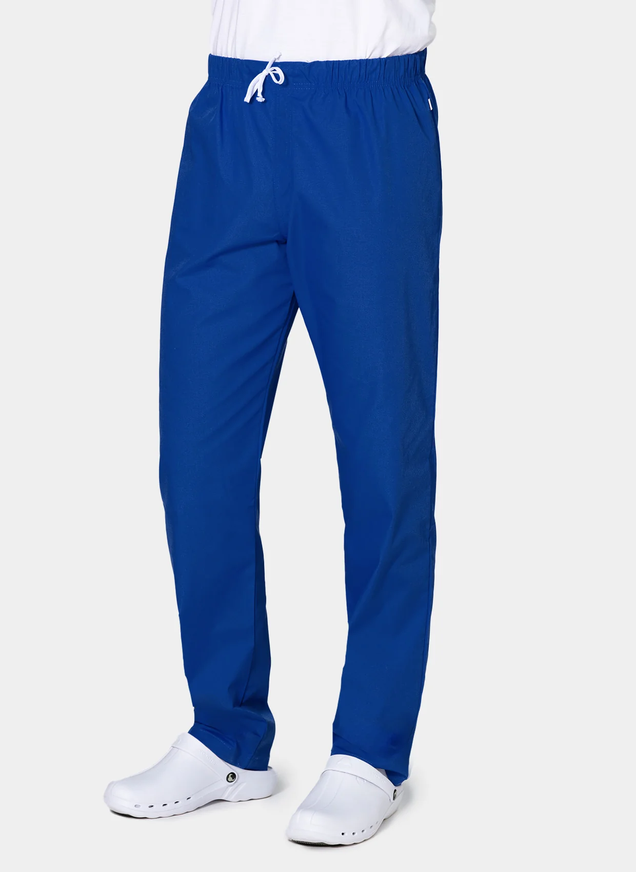 HappyFIT Unisex Scrub Trousers - Regal Blue (Galaxy) - Image 2
