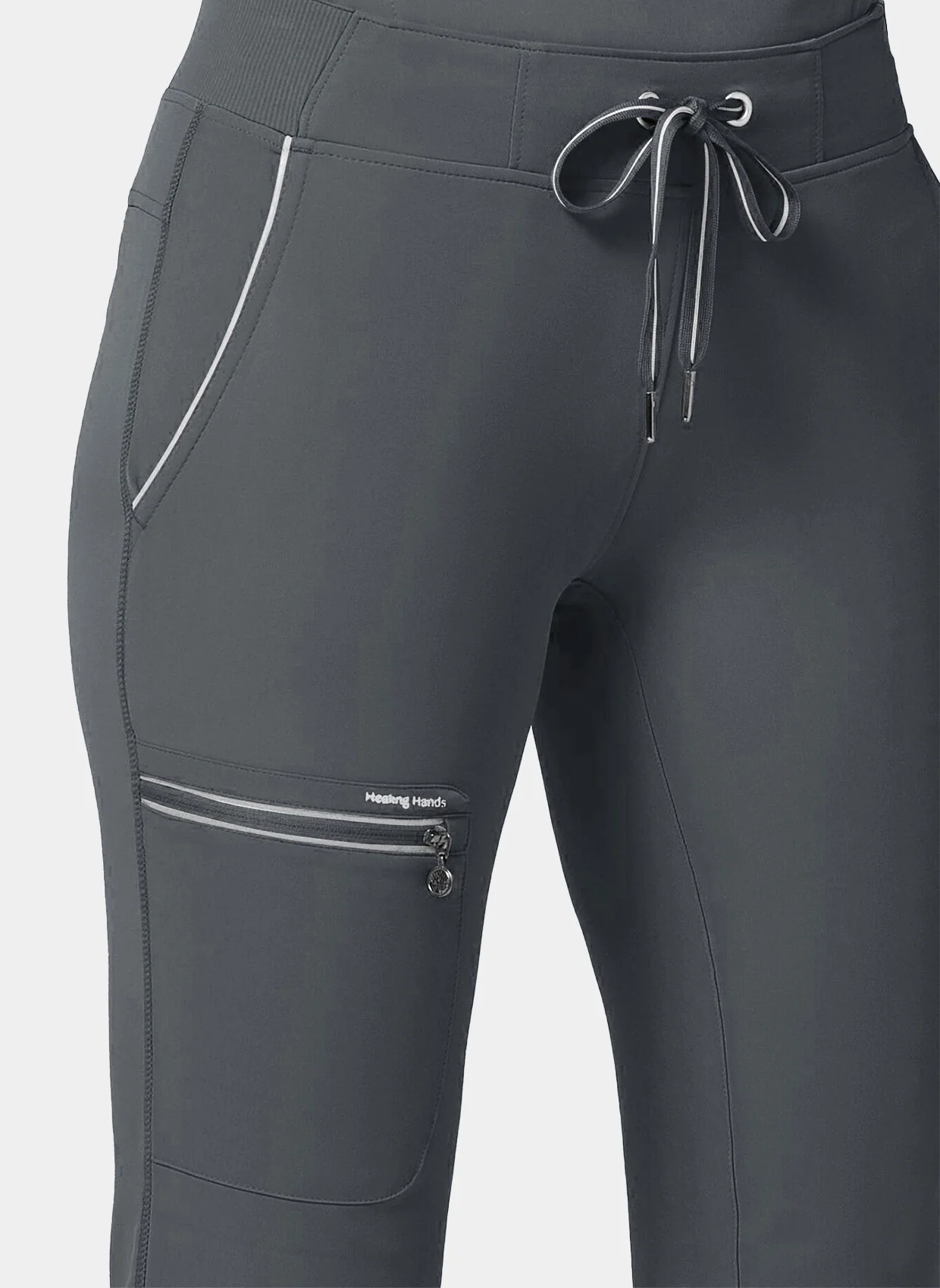 Healing Hands 360 Nisha Scrub Trousers - Pewter - Image 3