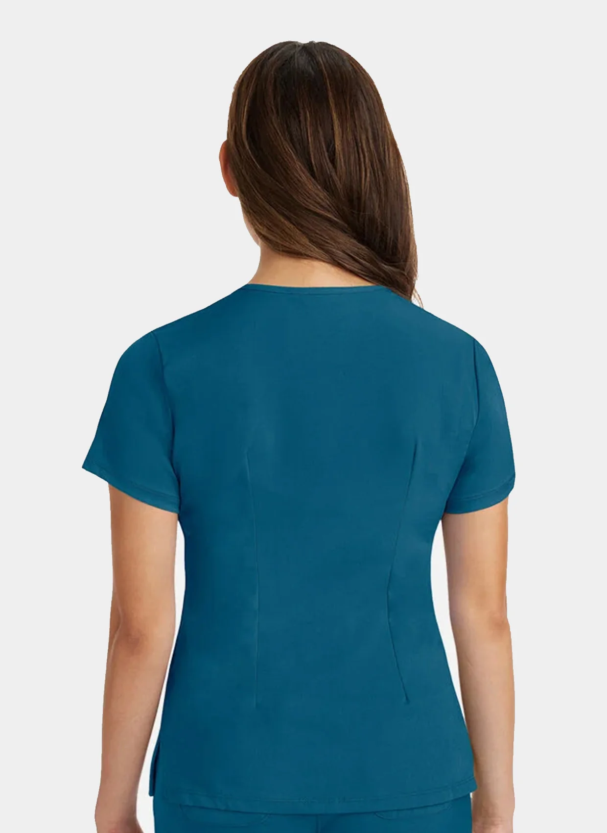 Healing Hands Monica Scrub Top - Caribbean - Image 4