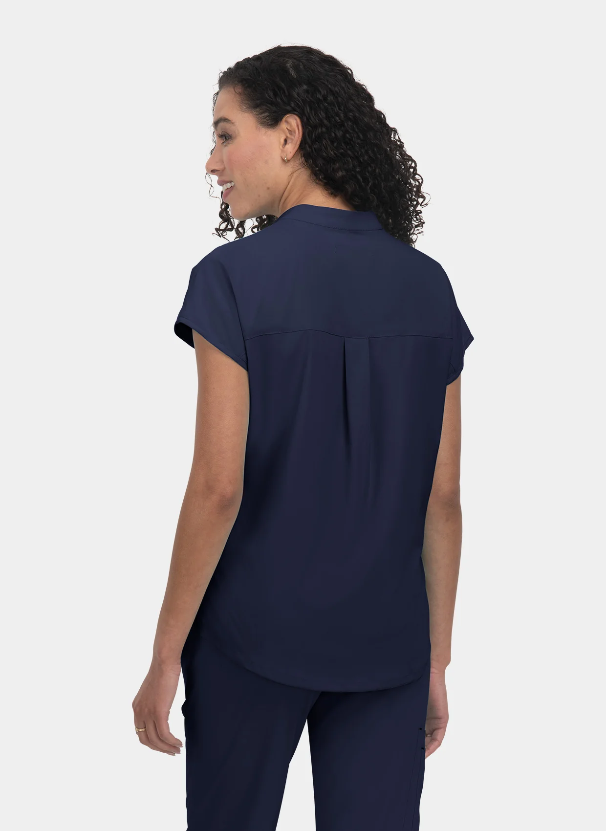 Koi Basics Ari Scrub Top - Navy - Image 2