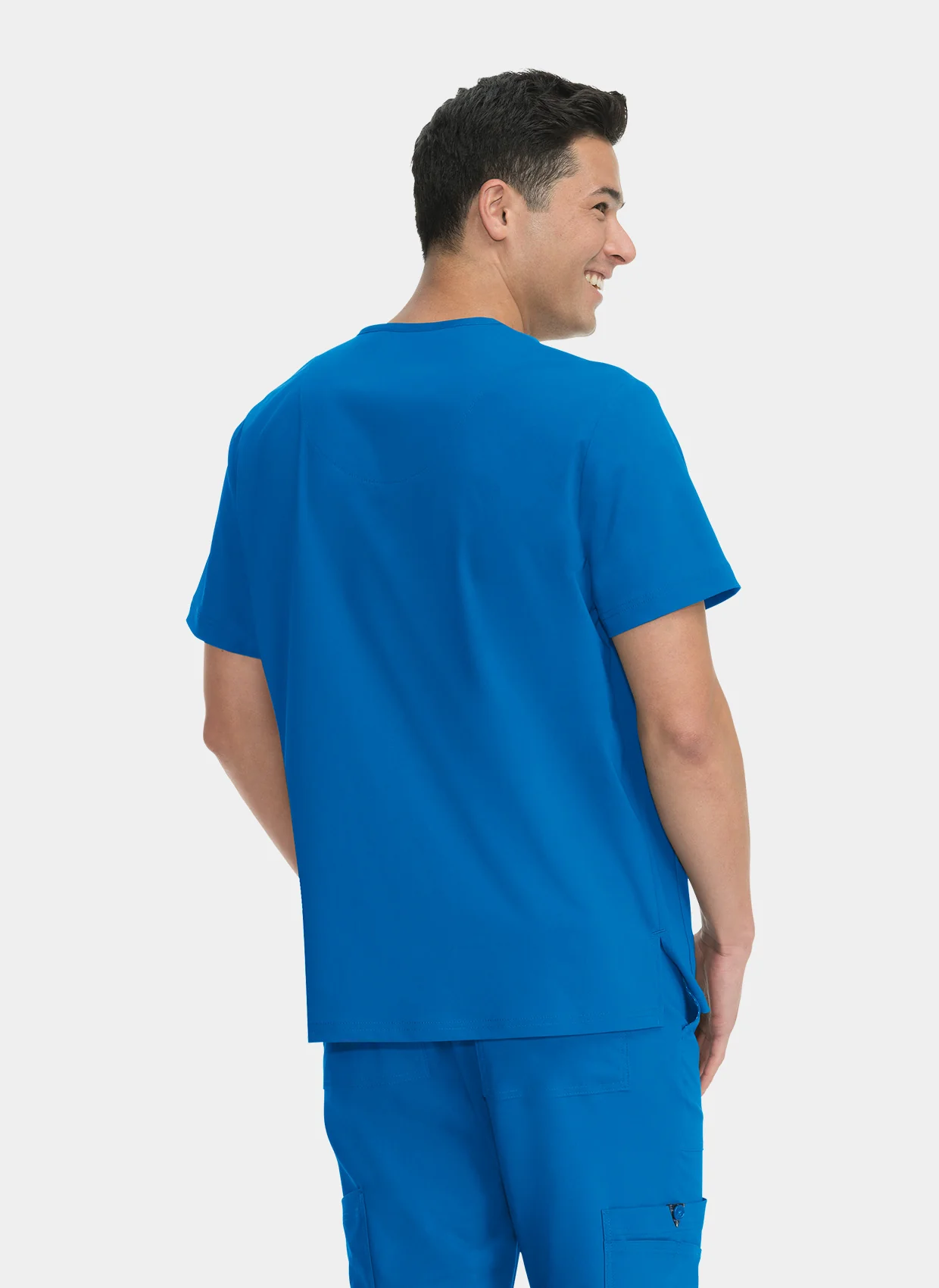 Koi Basics Bryan Scrub Top - Royal - Image 2