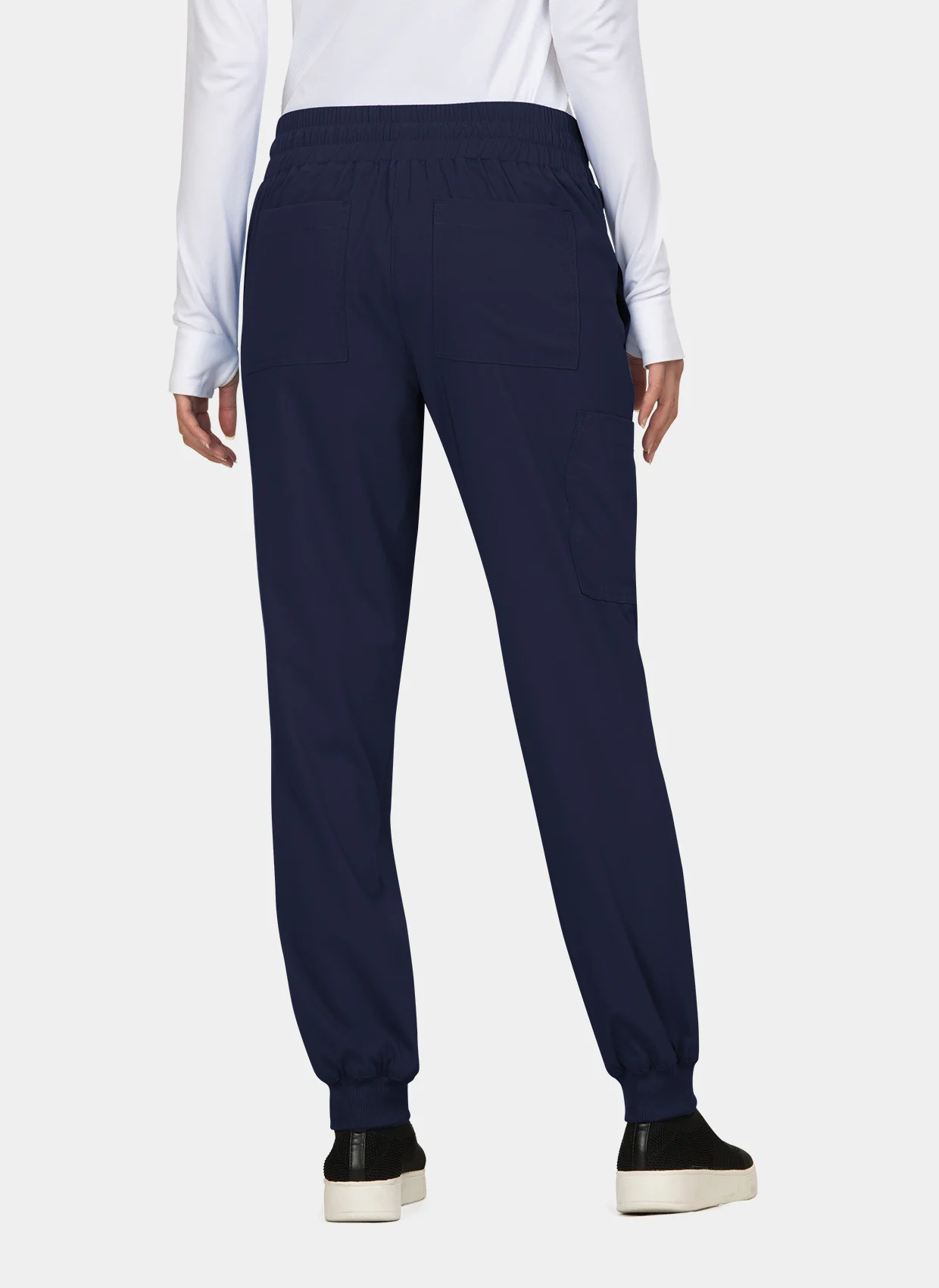 Koi Basics Gemma Scrub Joggers - Navy - Image 2