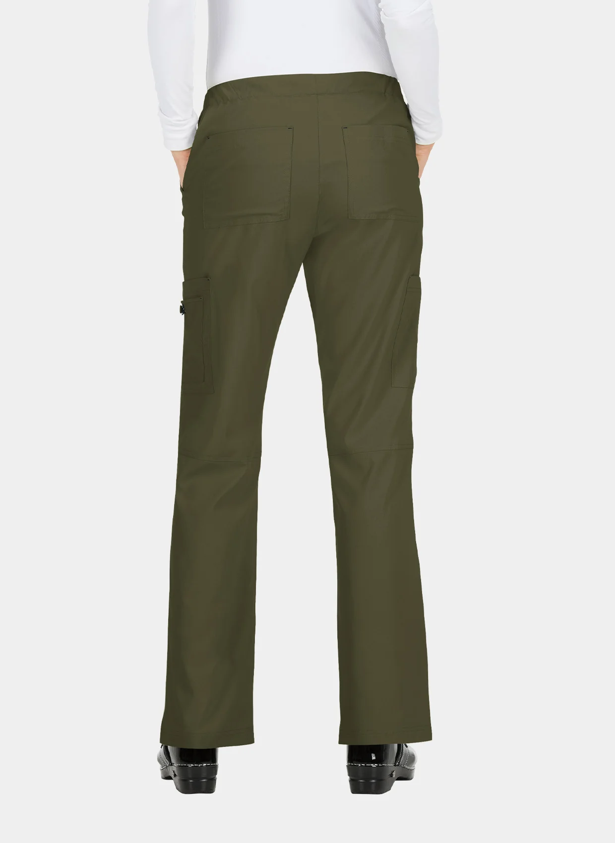 Koi Basics Holly Scrub Trousers - Olive - Image 2