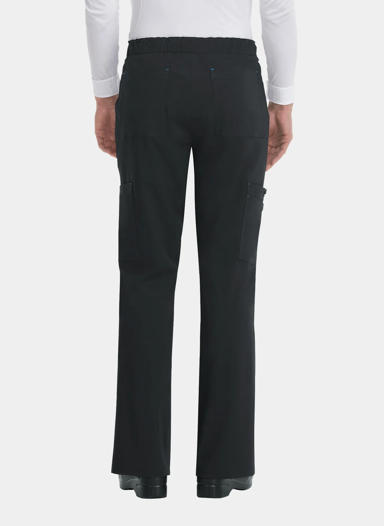 Koi Basics Men's Luke Scrub Trousers - Black - Image 2