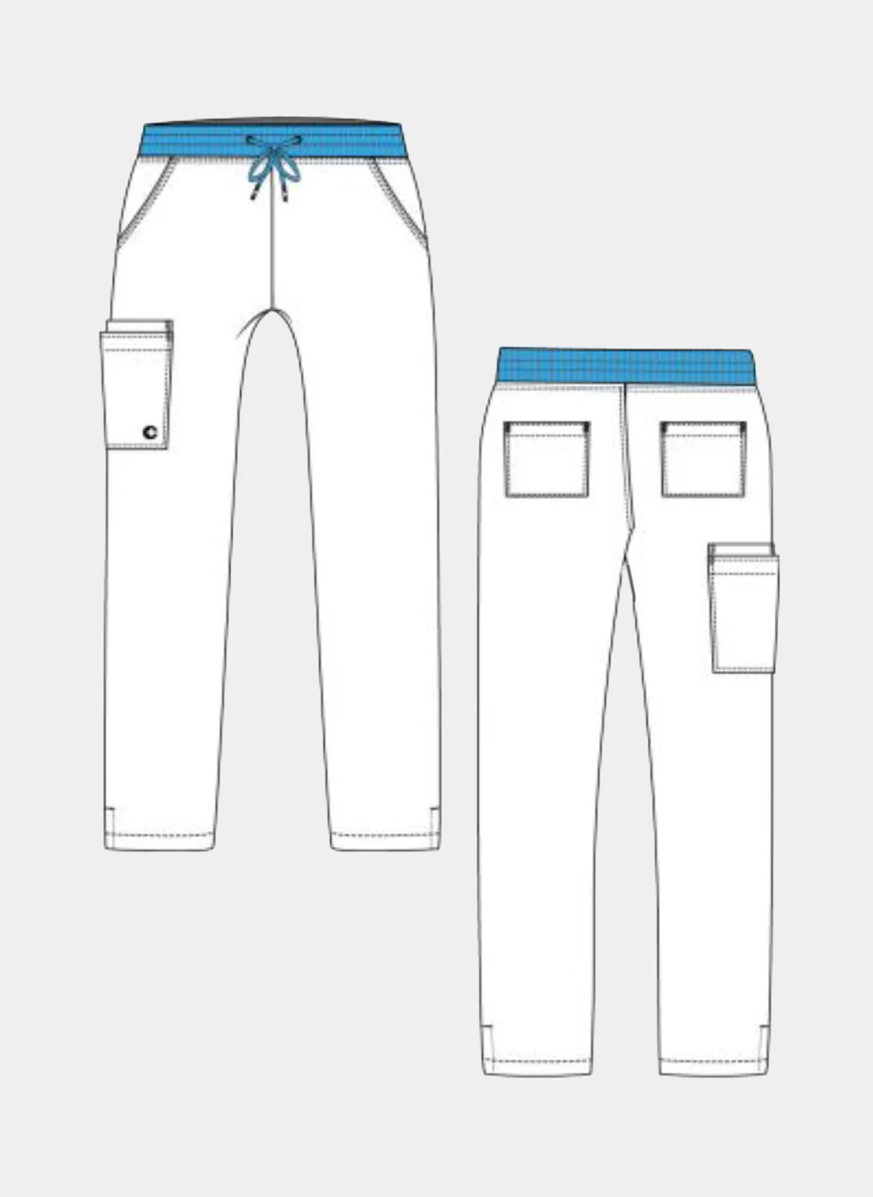 Koi Cureology Atria Scrub Trousers - Carnation - Image 3