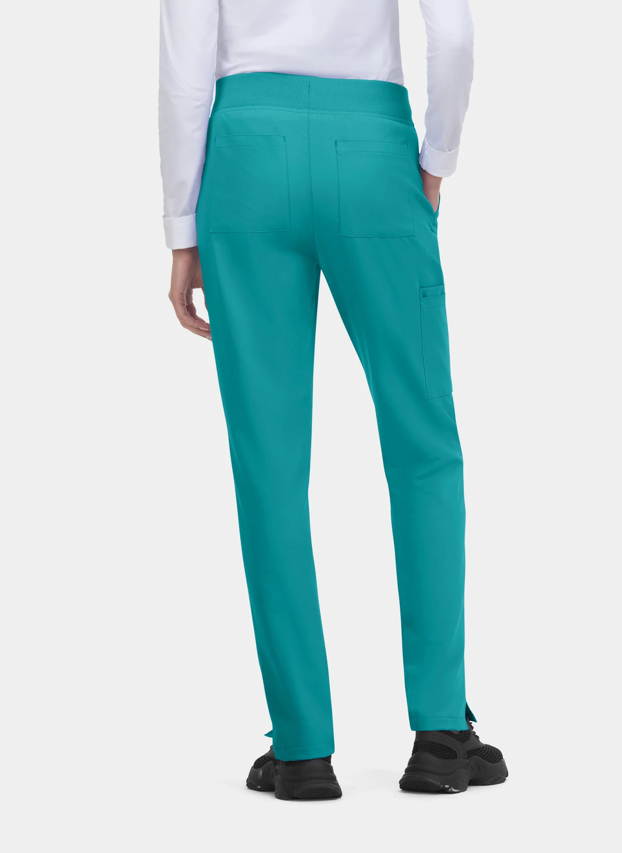 Koi Cureology Atria Scrub Trousers - Teal - Image 2