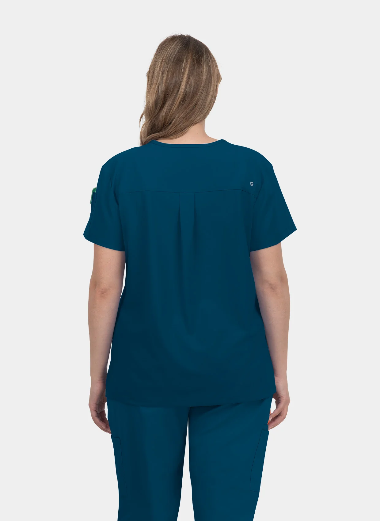 Koi Cureology Aura Scrub Top - Caribbean - Image 2