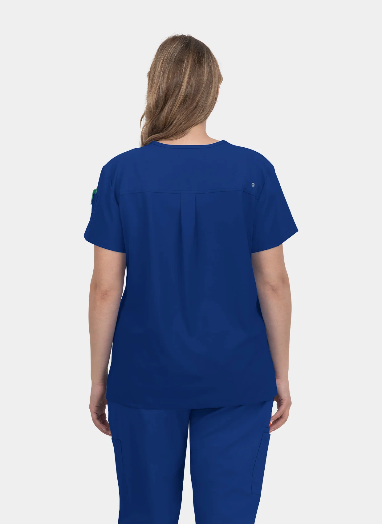 Koi Cureology Aura Scrub Top - Galaxy - Image 2