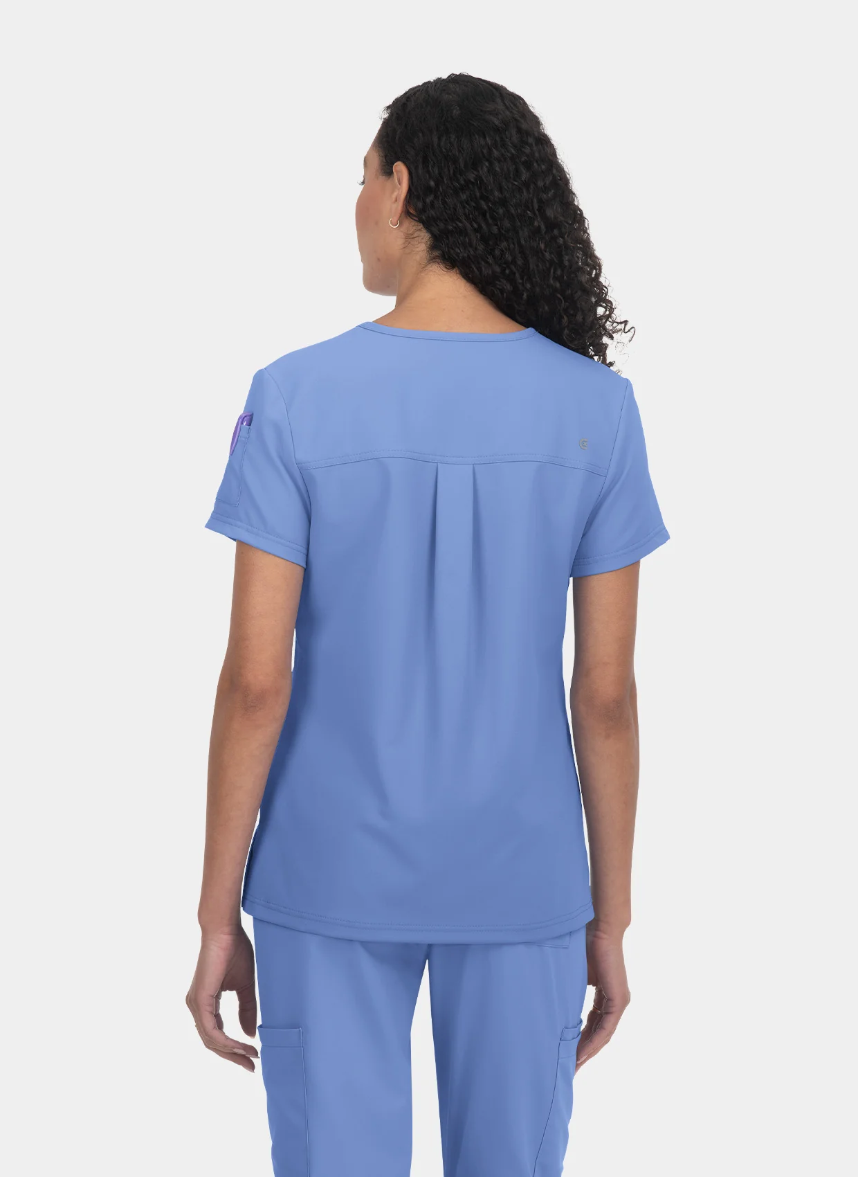 Koi Cureology Cardi Scrub Top - True Ceil - Image 2