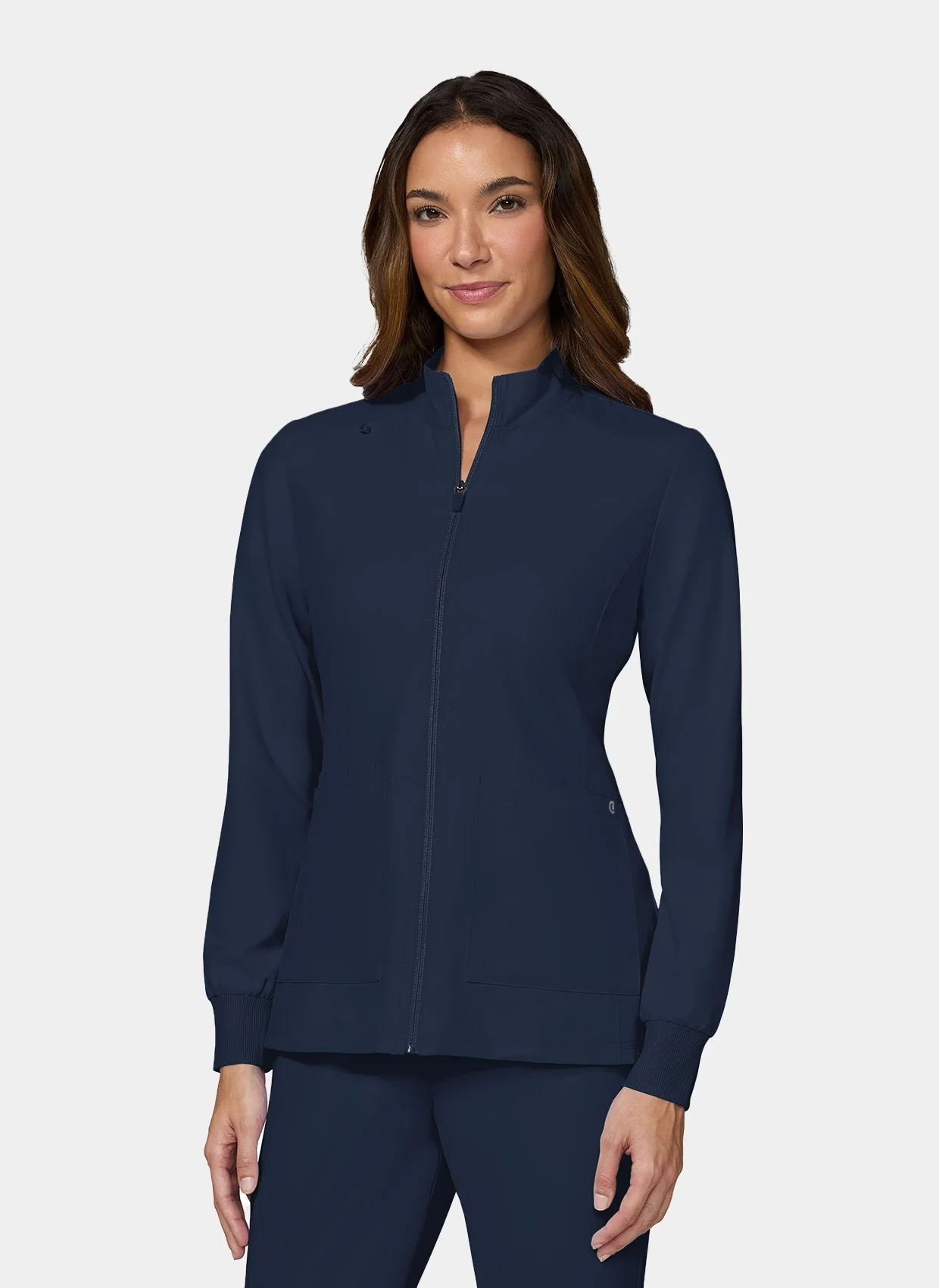 Koi Cureology Geneses Scrub Jacket - Navy