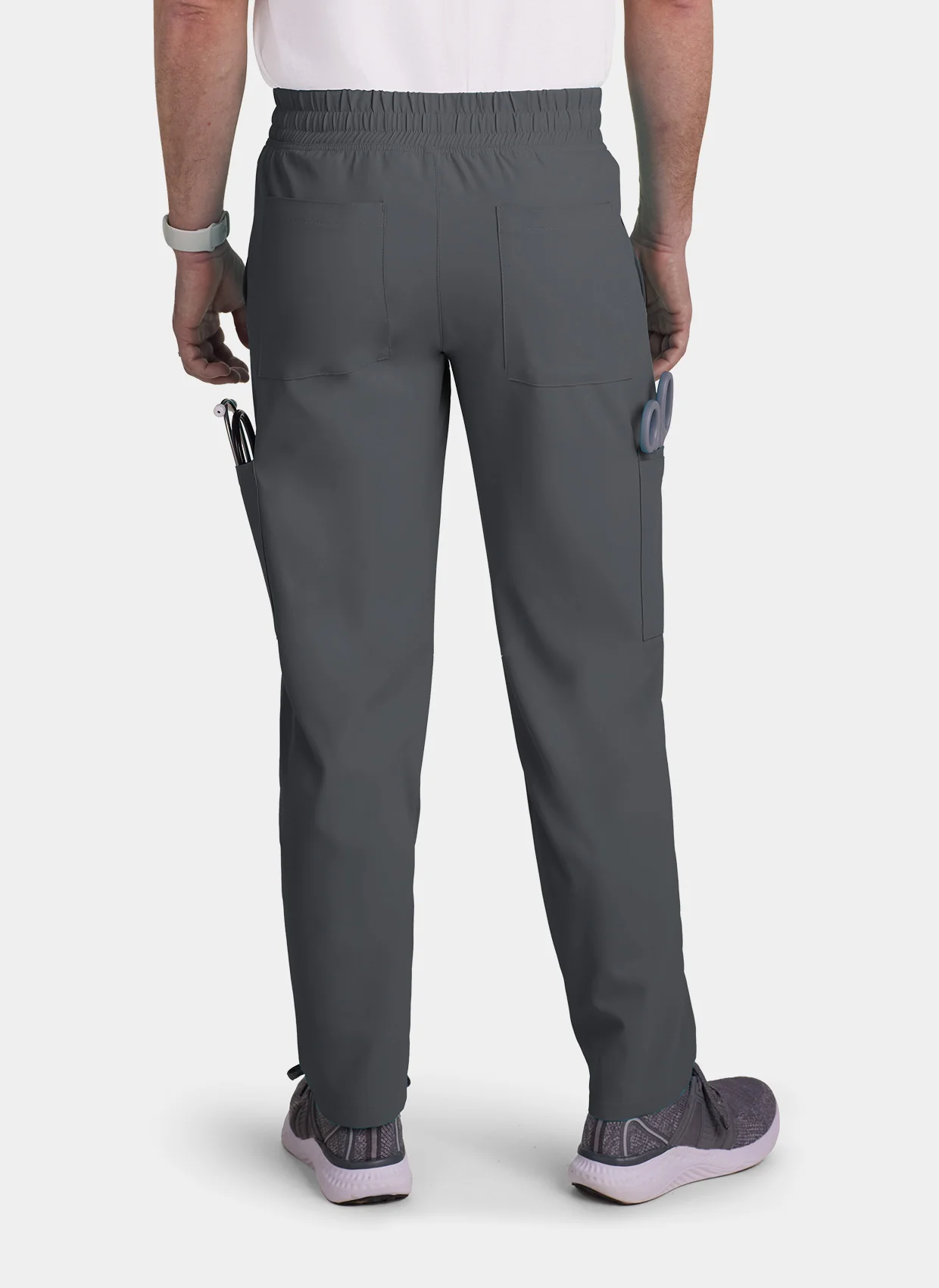 Koi Cureology Neuro Scrub Trousers - Pewter - Image 2