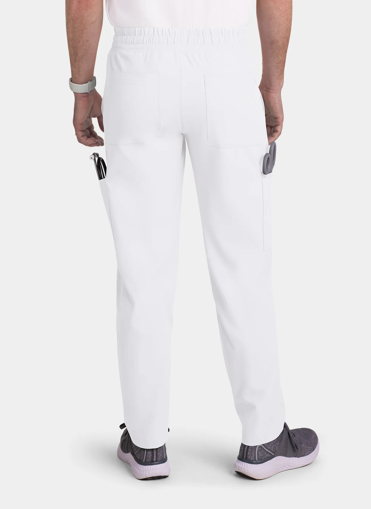 Koi Cureology Neuro Scrub Trousers - White - Image 2