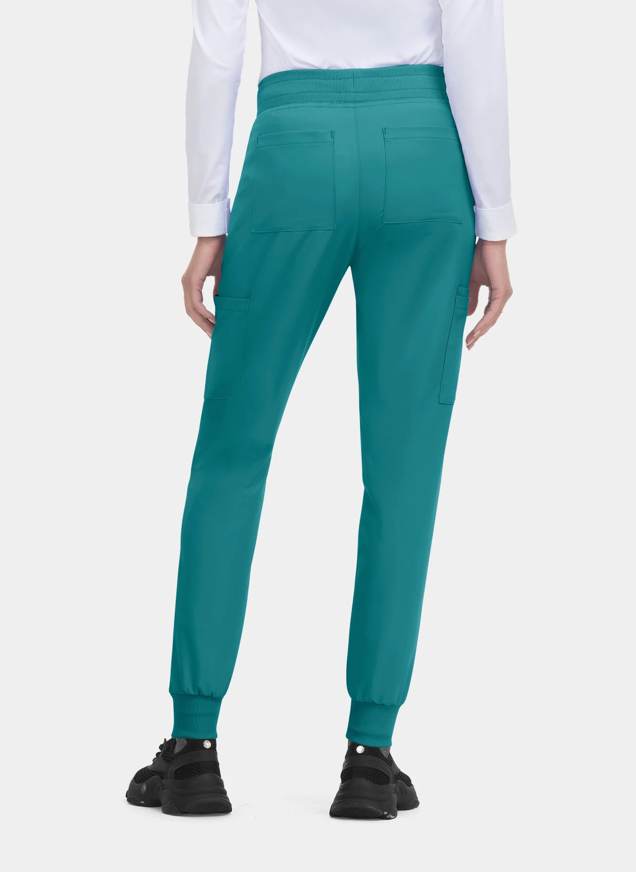 Koi Cureology Pulse Scrub Joggers - Teal - Image 2