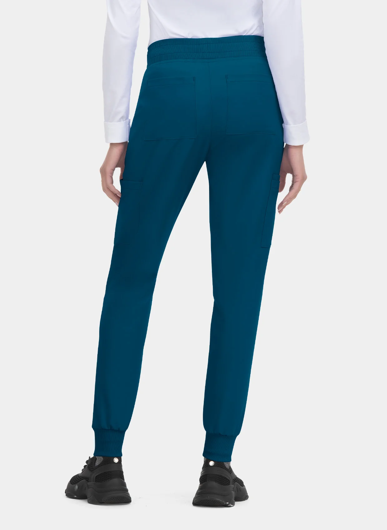 Koi Cureology Pulse Scrub Joggers - Caribbean - Image 4