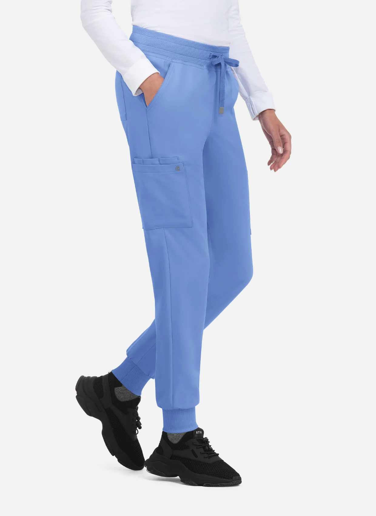 Koi Cureology Pulse Scrub Joggers - True Ceil - Image 4