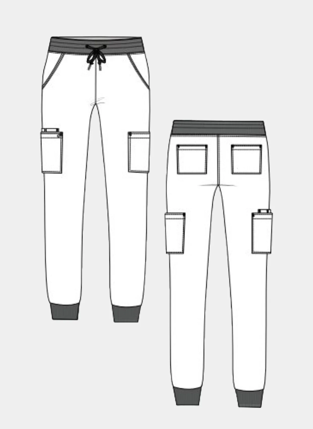 Koi Cureology Pulse Scrub Joggers - Carnation - Image 4