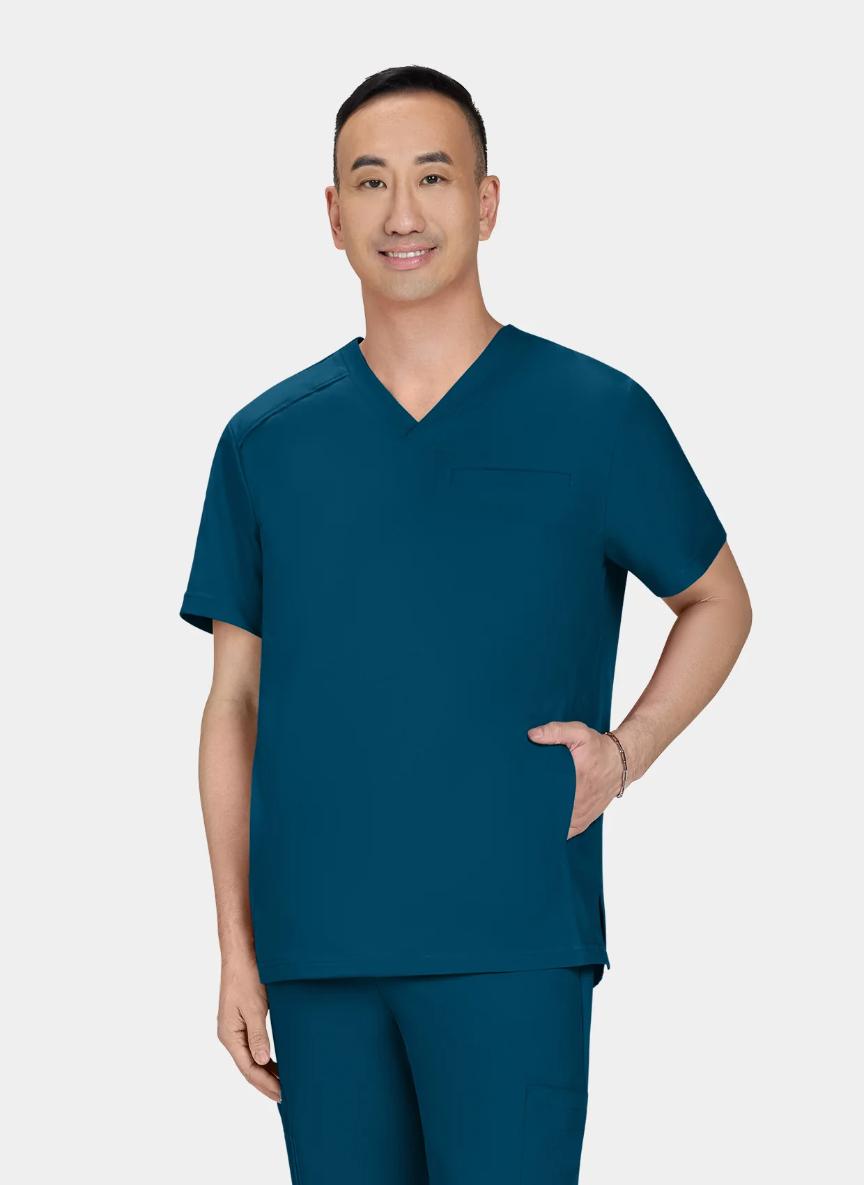 Koi Cureology Stasis Scrub Top - Caribbean - Image 3