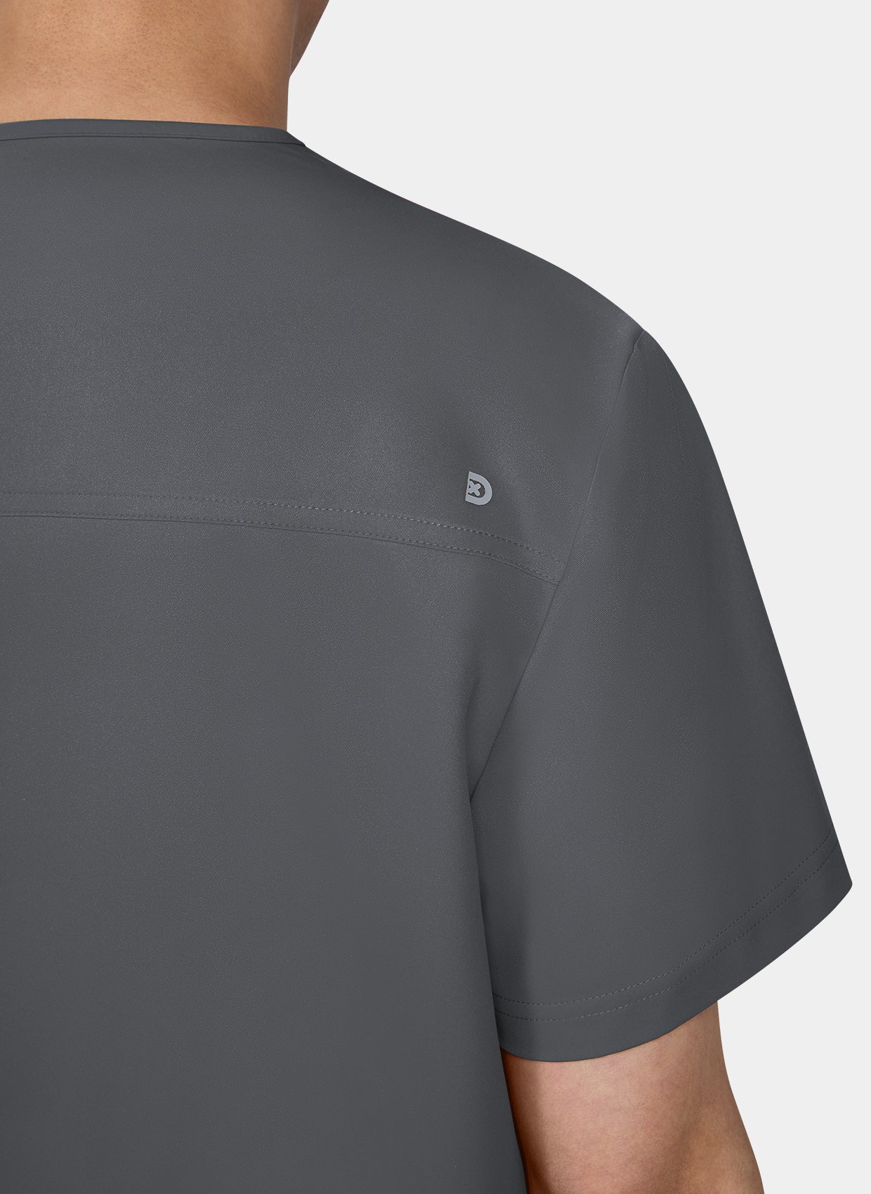 Koi Cureology Stasis Scrub Top - Pewter - Image 4
