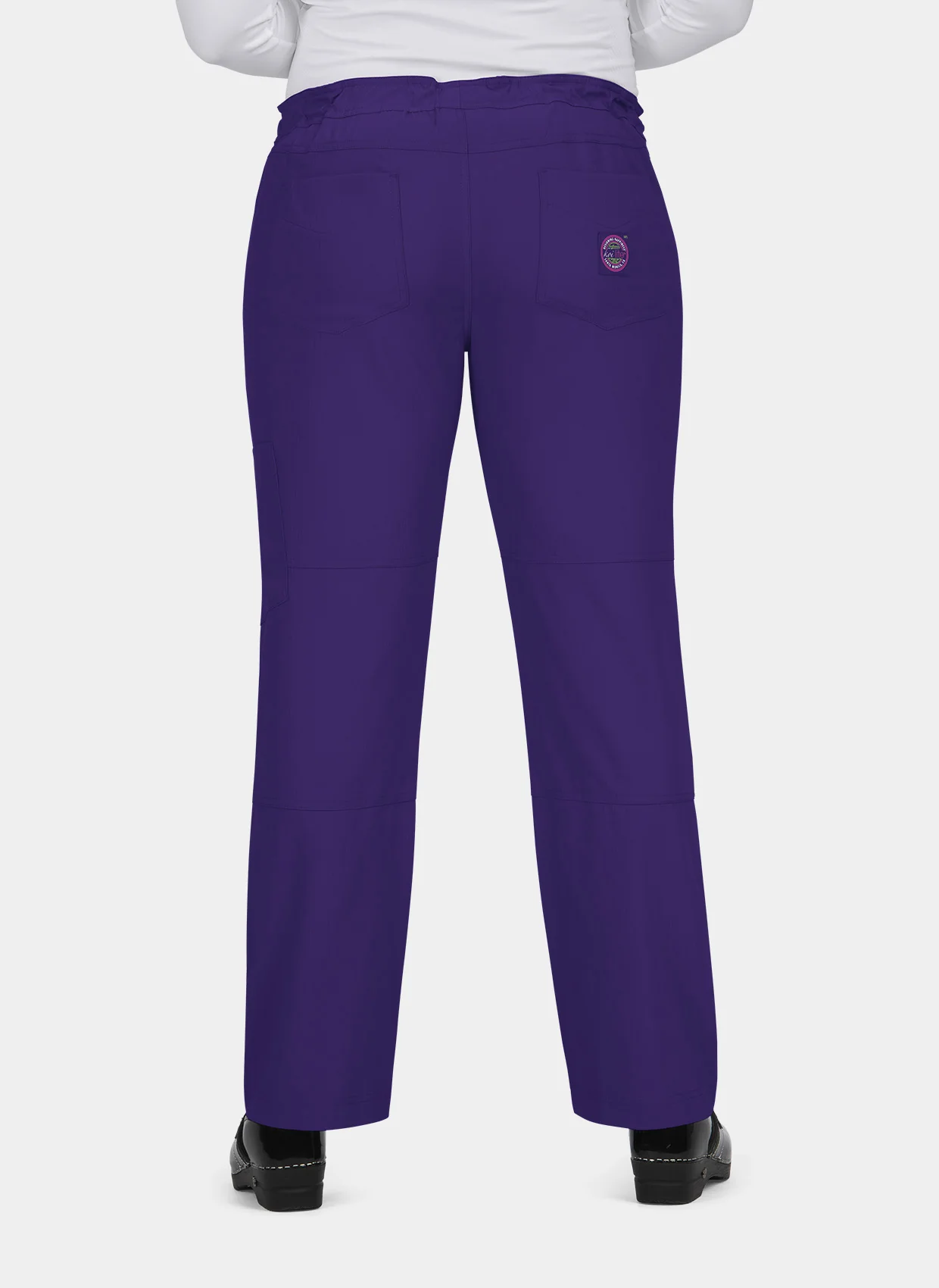Koi Lite Peace Scrub Trousers - Grape - Image 2