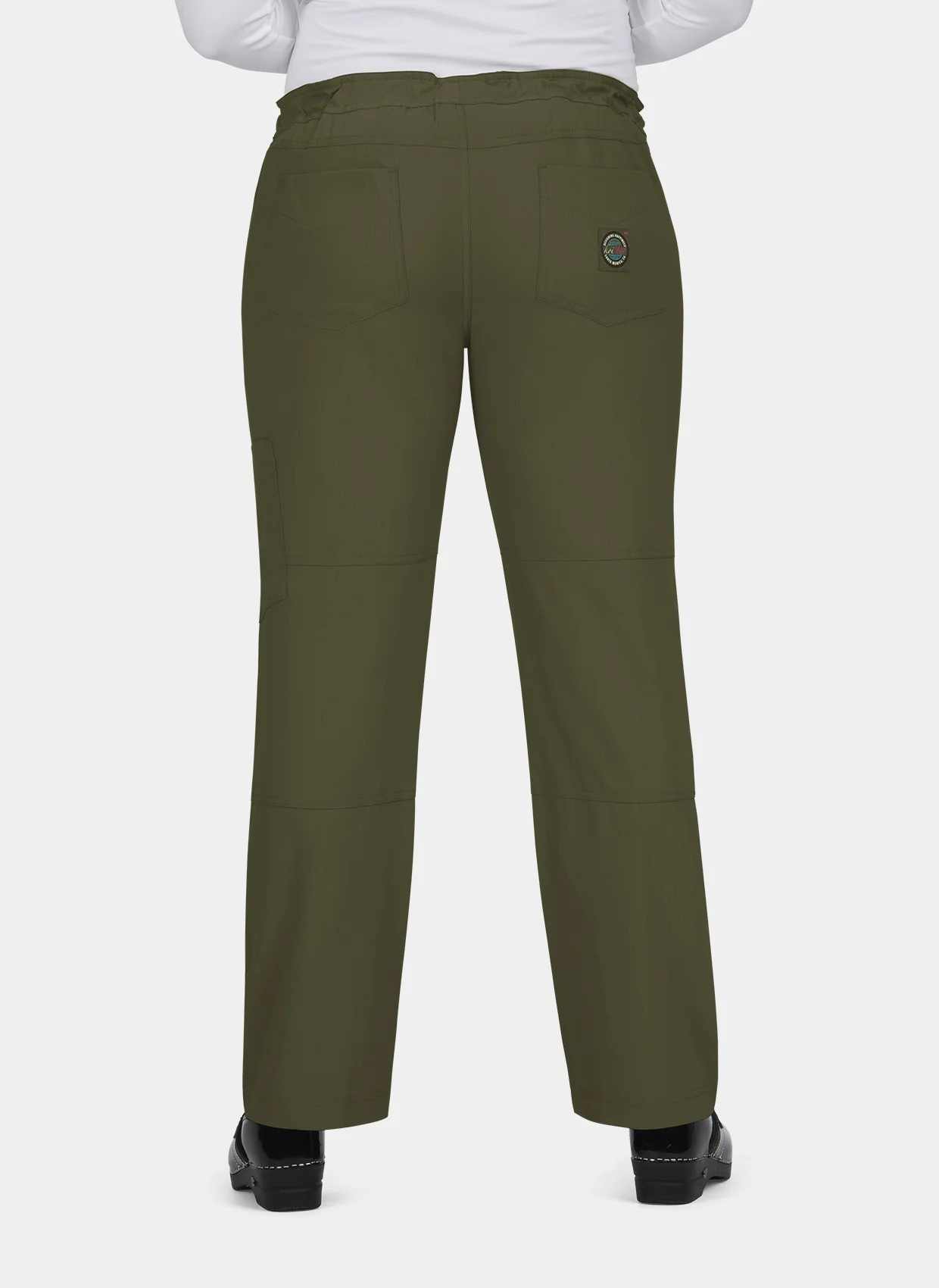 Koi Lite Peace Scrub Trousers - Olive - Image 2