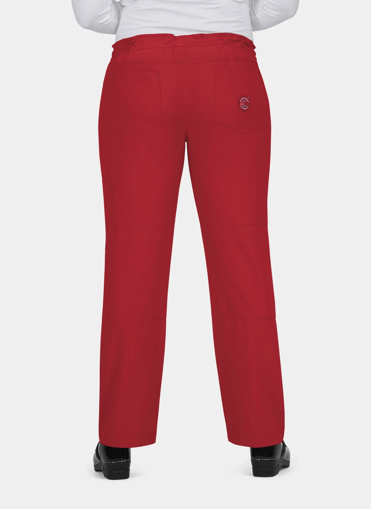 Koi Lite Peace Scrub Trousers - Ruby - Image 2