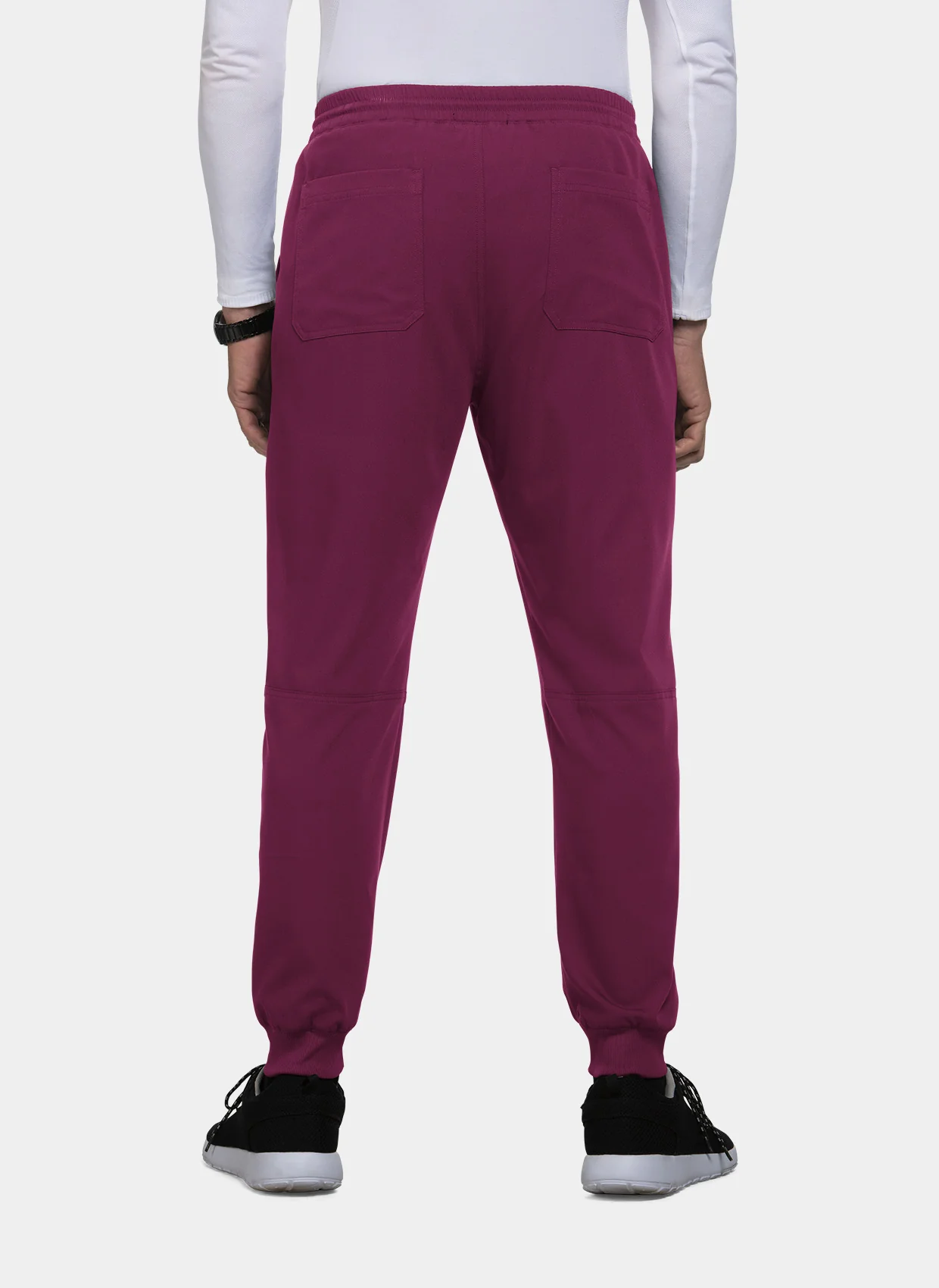 Koi Next Gen Day To Night Scrub Joggers - Wine - Image 2