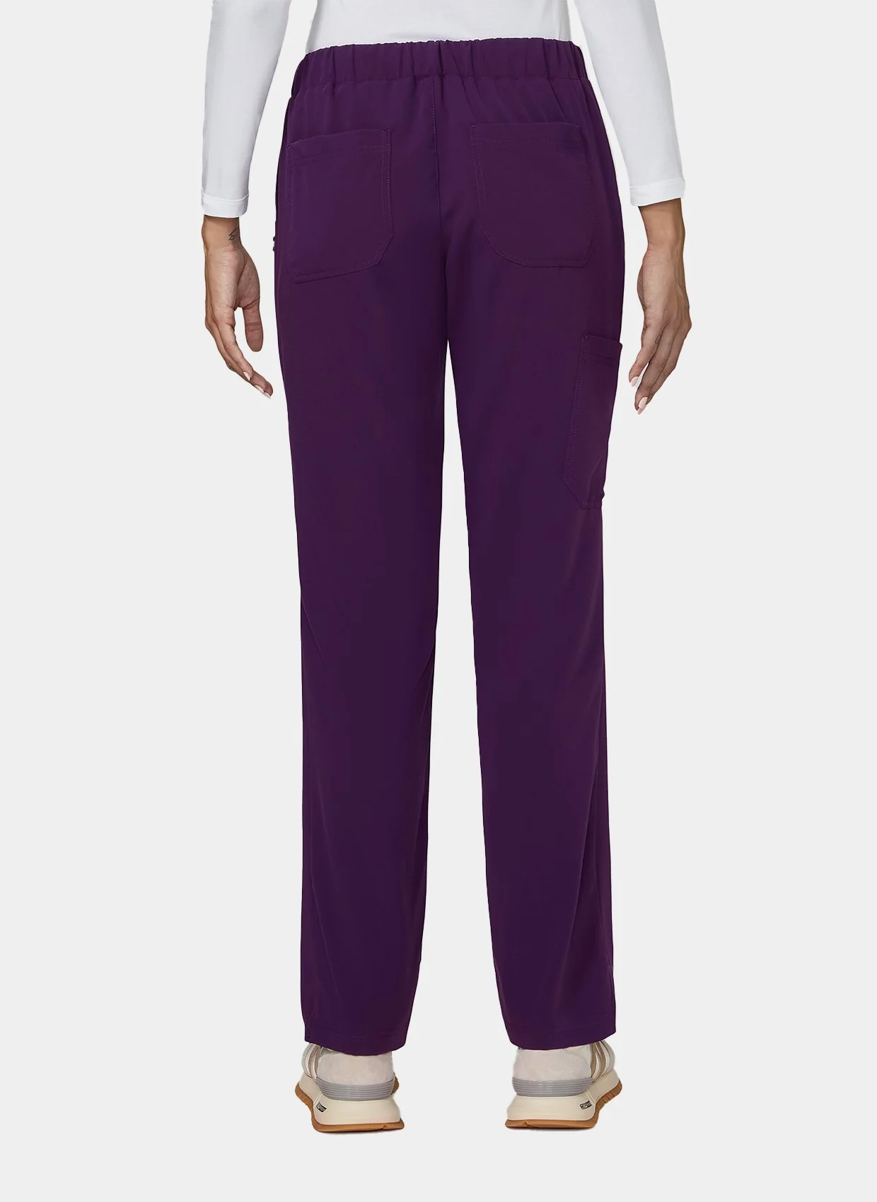 Koi Next Gen Everyday Hero Scrub Trousers - Eggplant - Image 2
