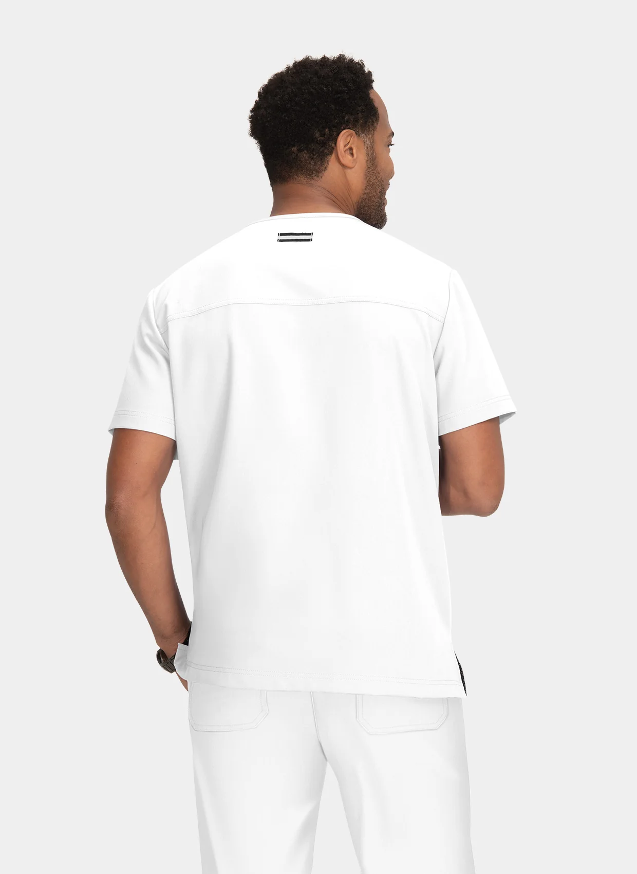 Koi Next Gen Free To Be Scrub Top - White - Image 2