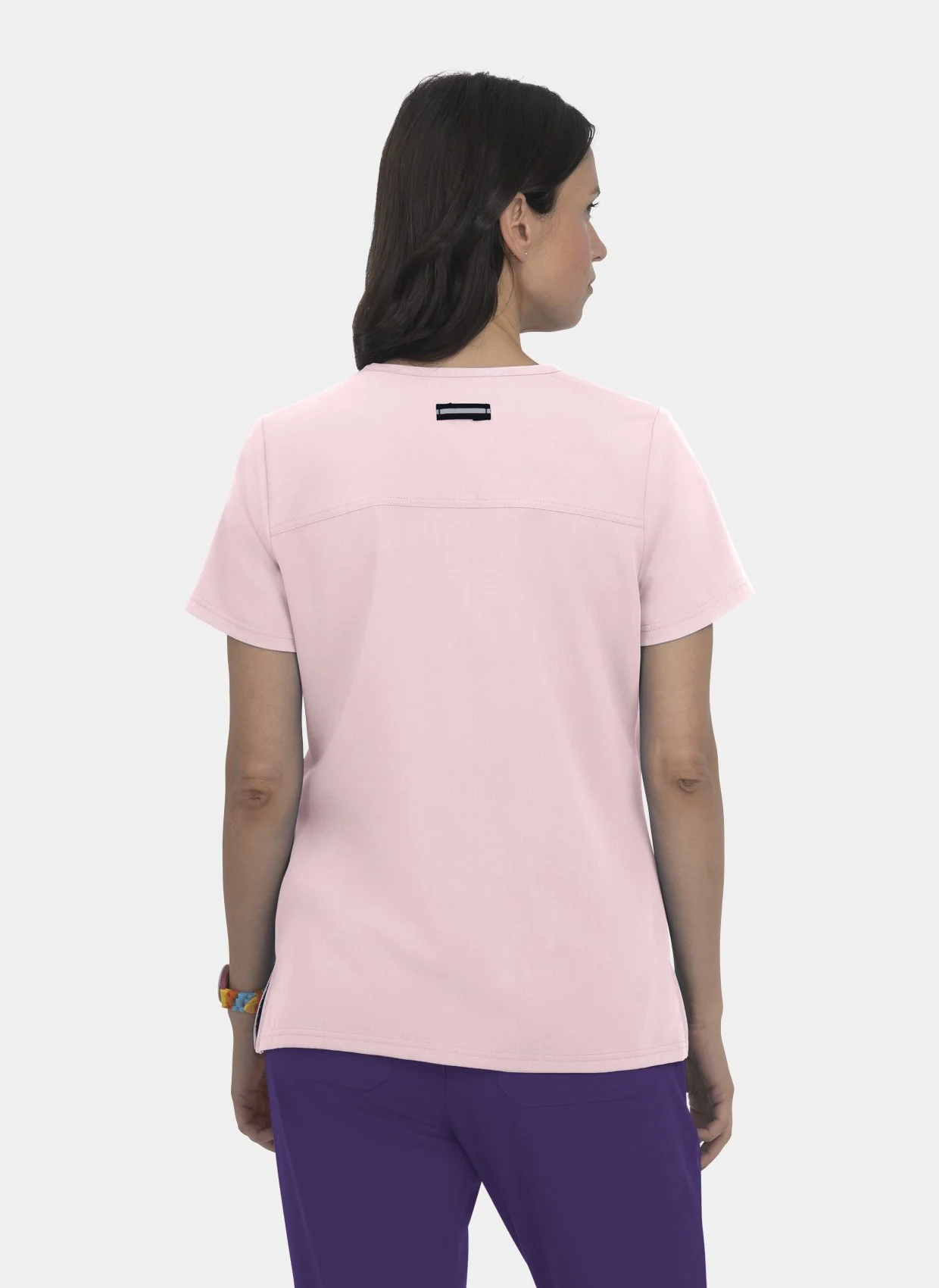 Koi Next Gen Hustle And Heart Scrub Top - Pink Dream - Image 2