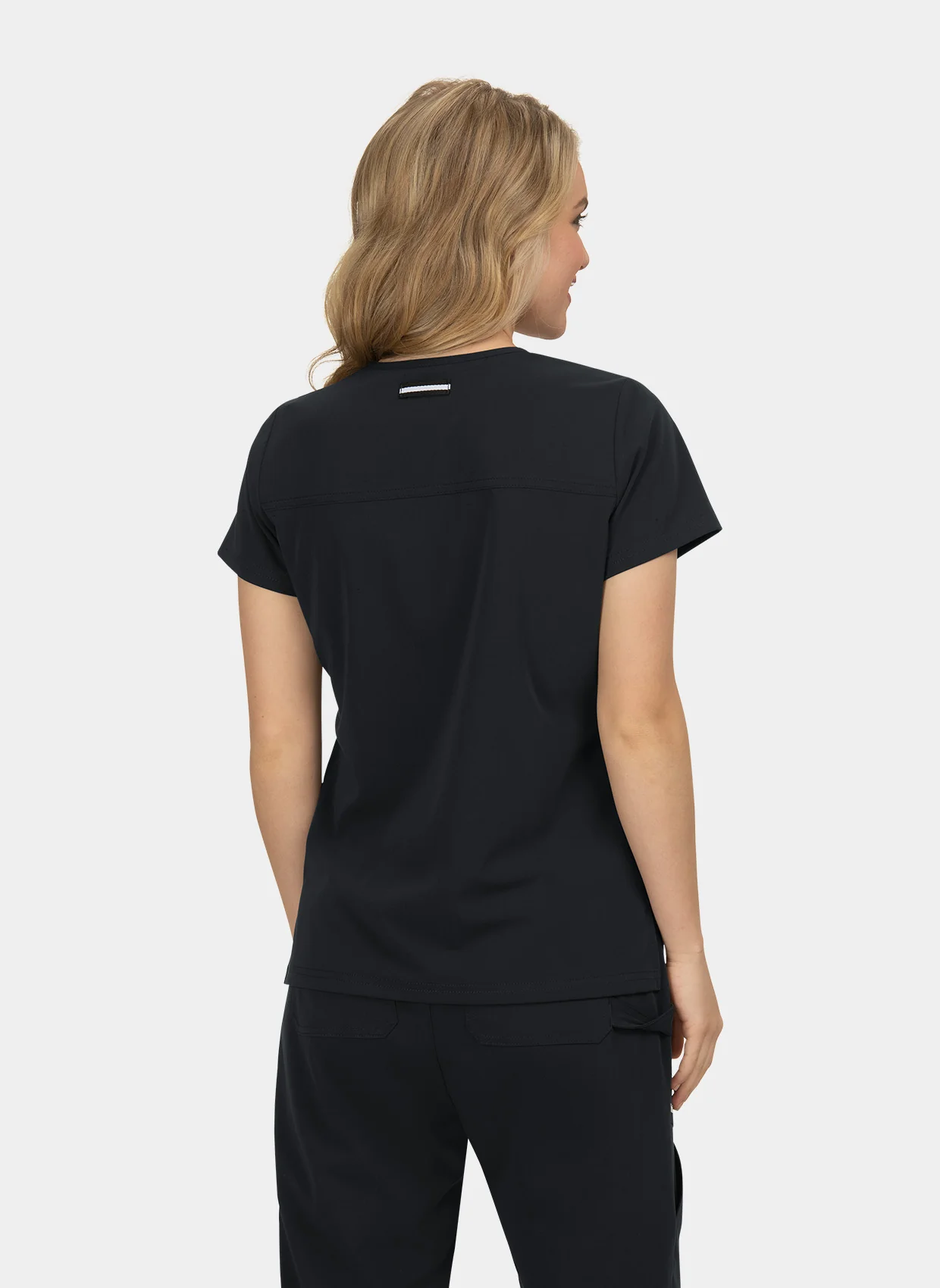 Koi Next Gen Hustle And Heart Scrub Top - Black - Image 2