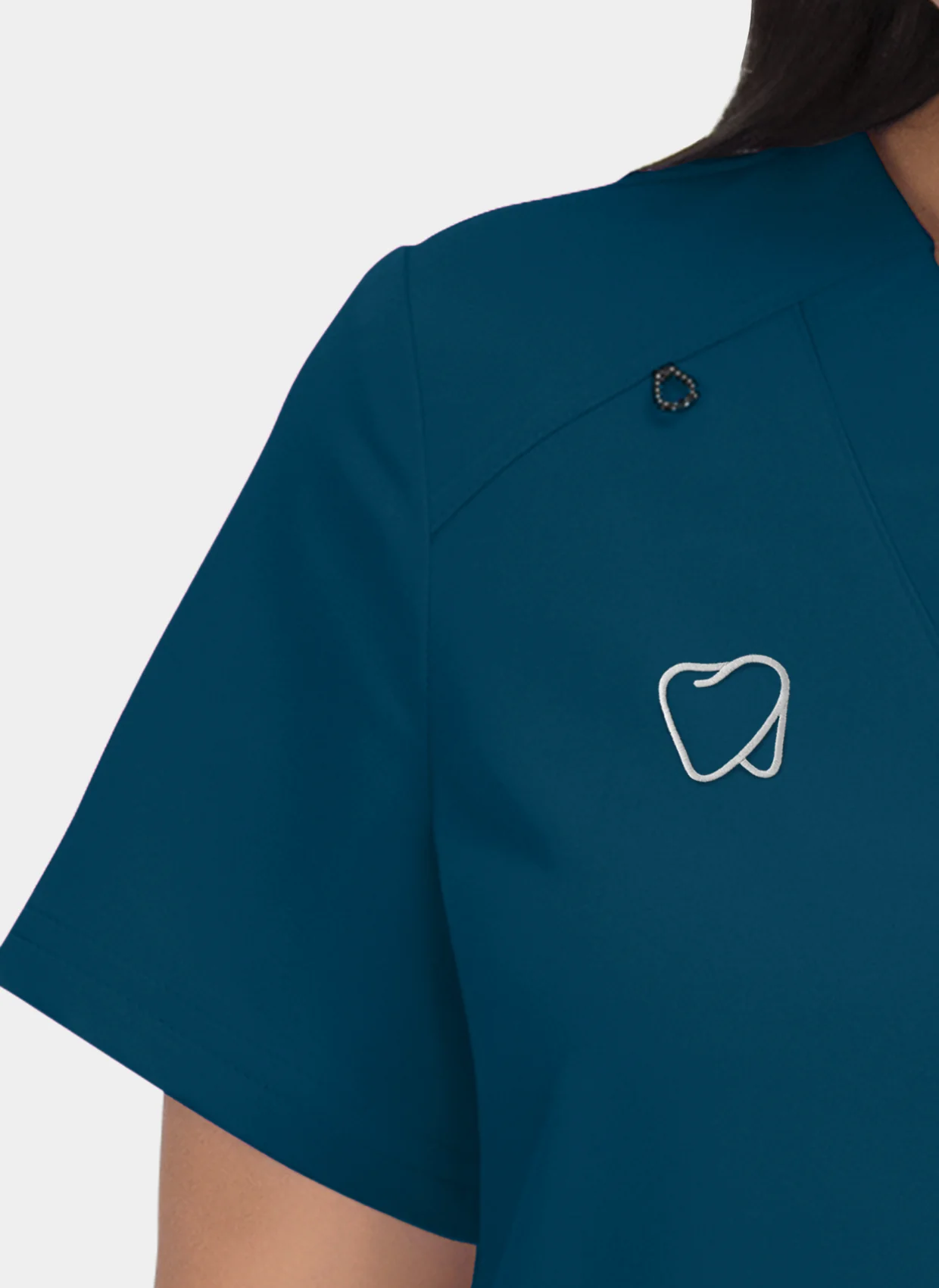 Koi Next Gen Hustle And Heart Scrub Top - Caribbean - Image 4