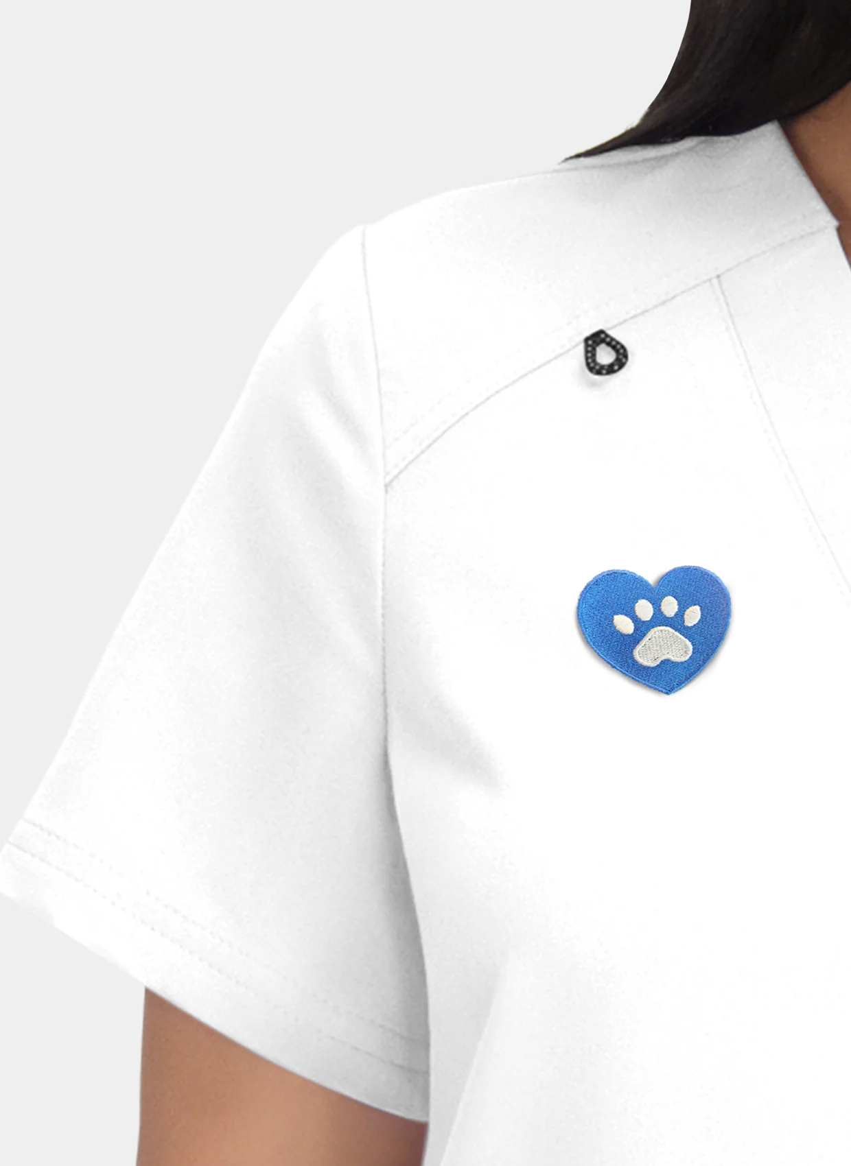 Koi Next Gen Hustle And Heart Scrub Top - White - Image 3