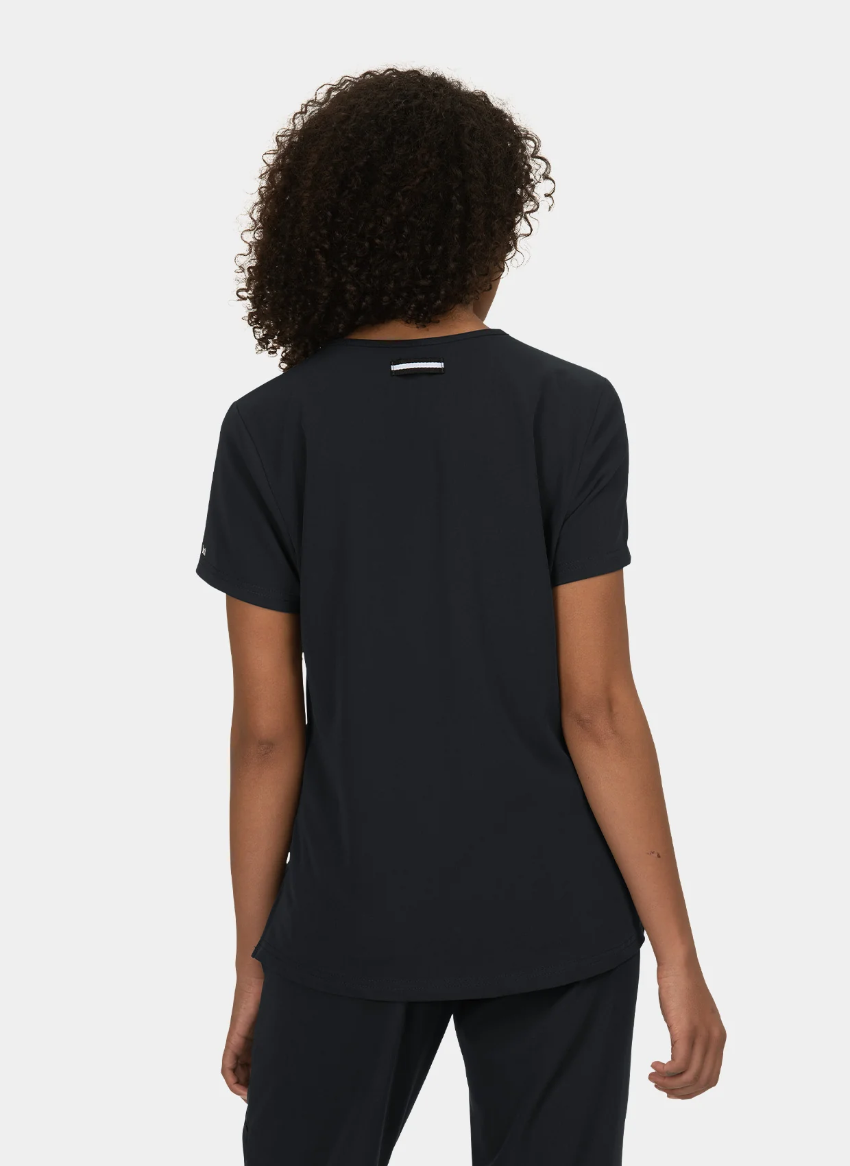 Koi Next Gen Ready To Work Scrub Top - Black - Image 2