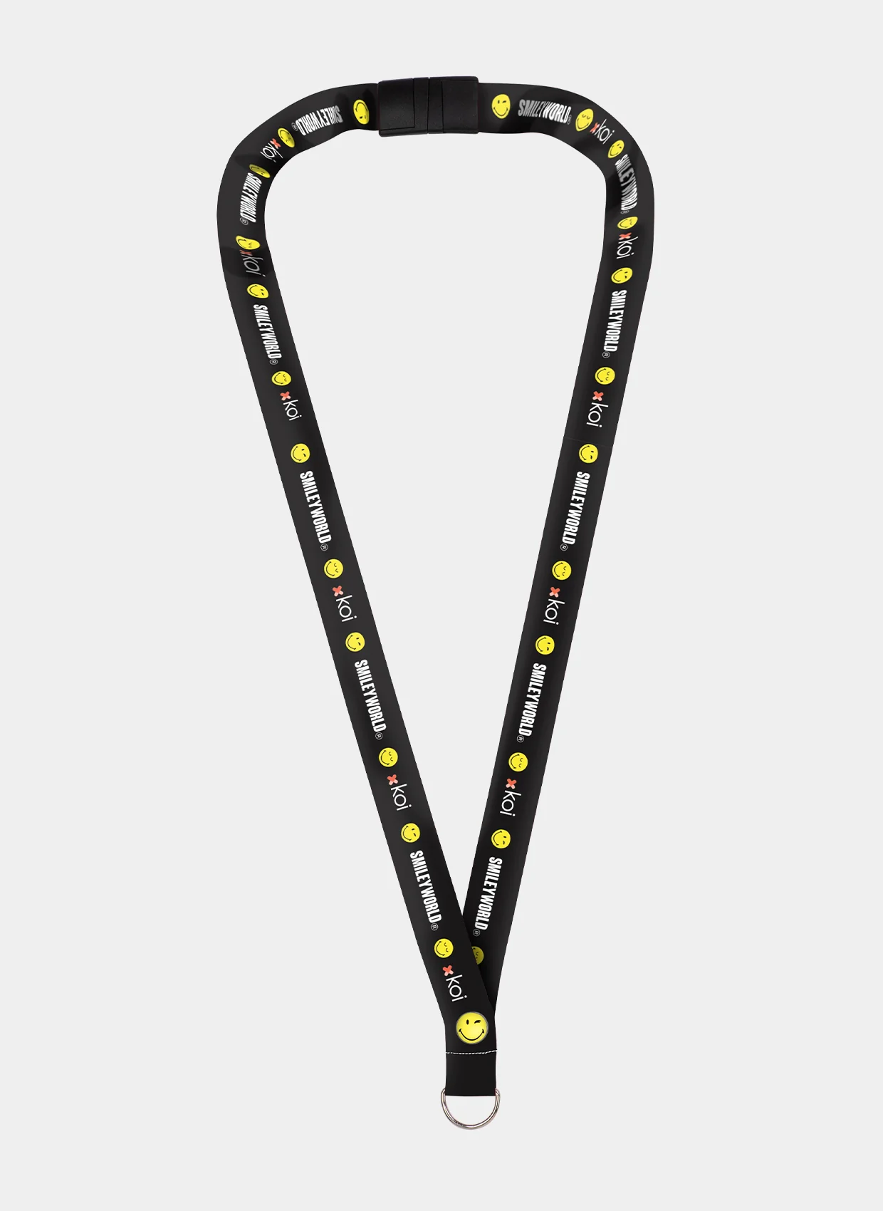Koi Smiley Lanyard